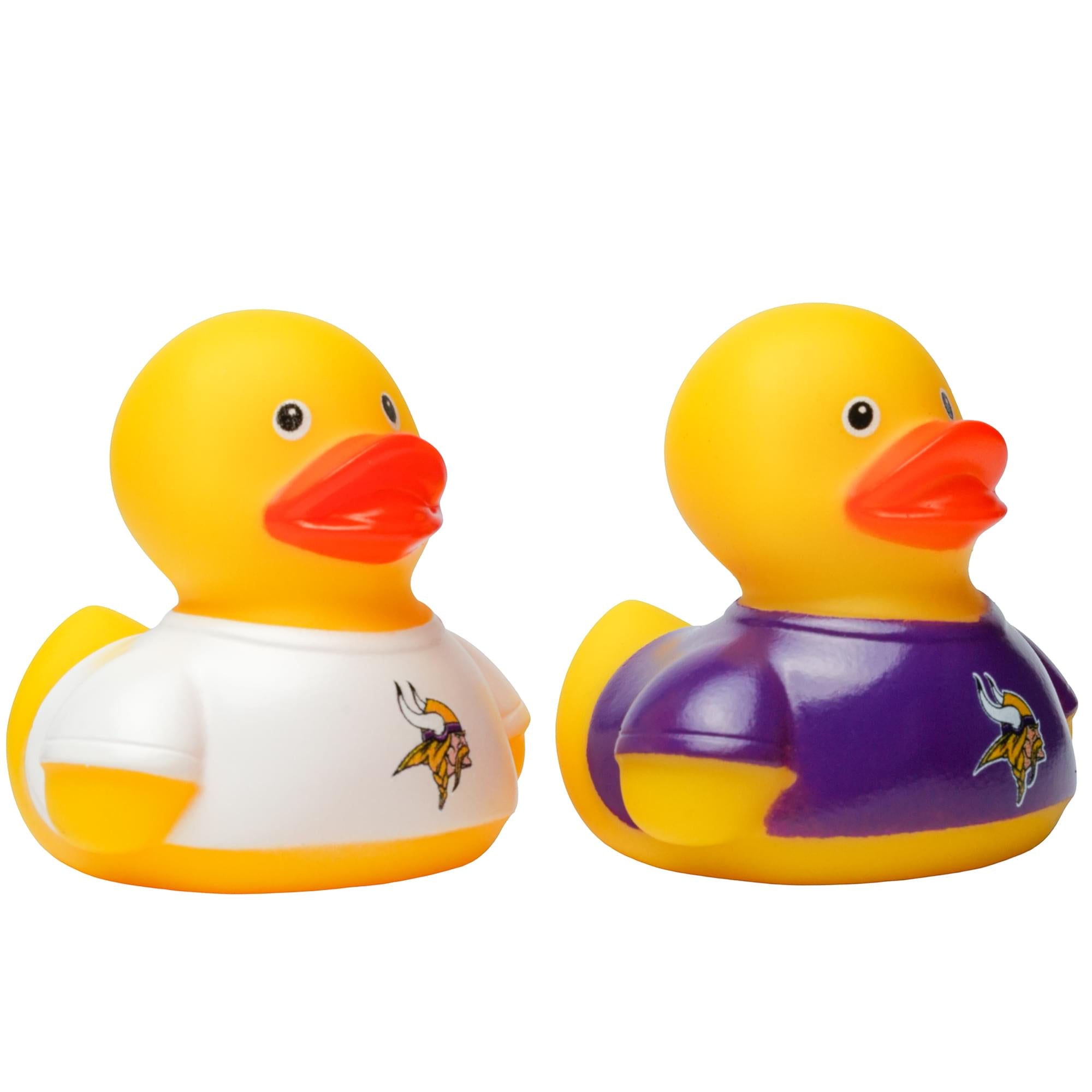 NFL Minnesota Vikings Logo Rubber Duck 2-Pack | 2.5 Inches
