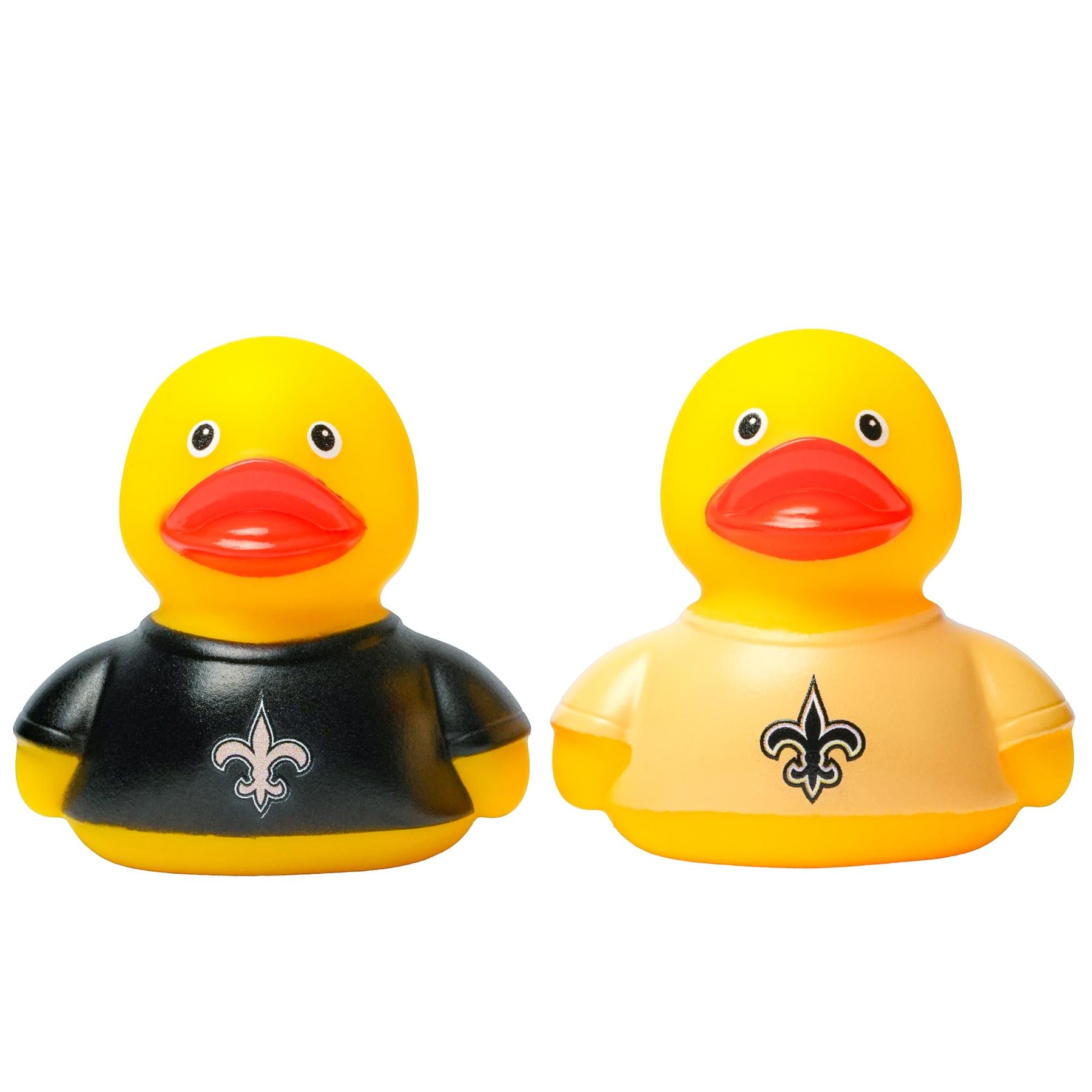 NFL New Orleans Saints Logo Rubber Duck 2-Pack | 2.5 Inches