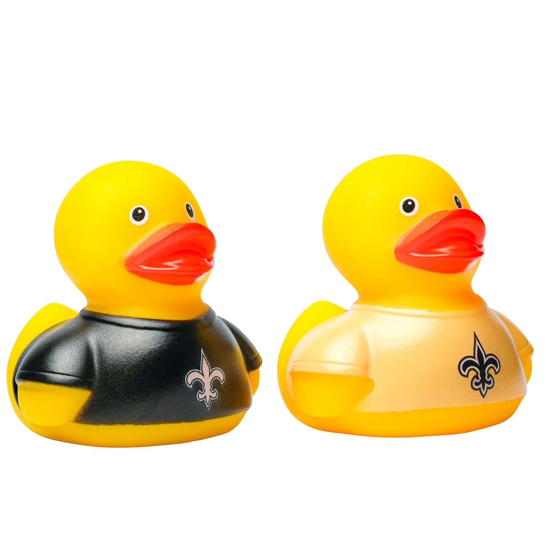 NFL New Orleans Saints Logo Rubber Duck 2-Pack | 2.5 Inches