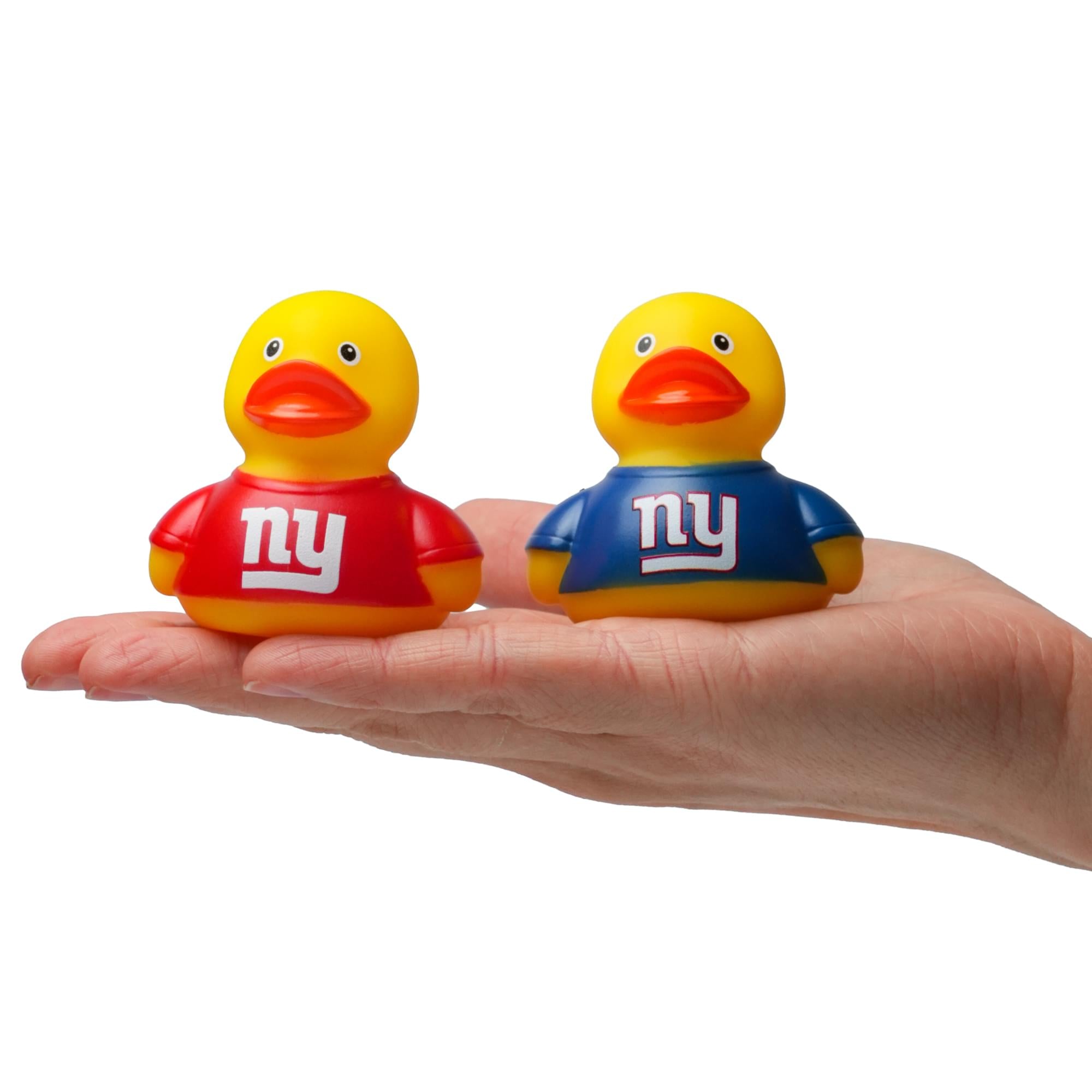 NFL New York Giants Logo Rubber Duck 2-Pack | 2.5 Inches