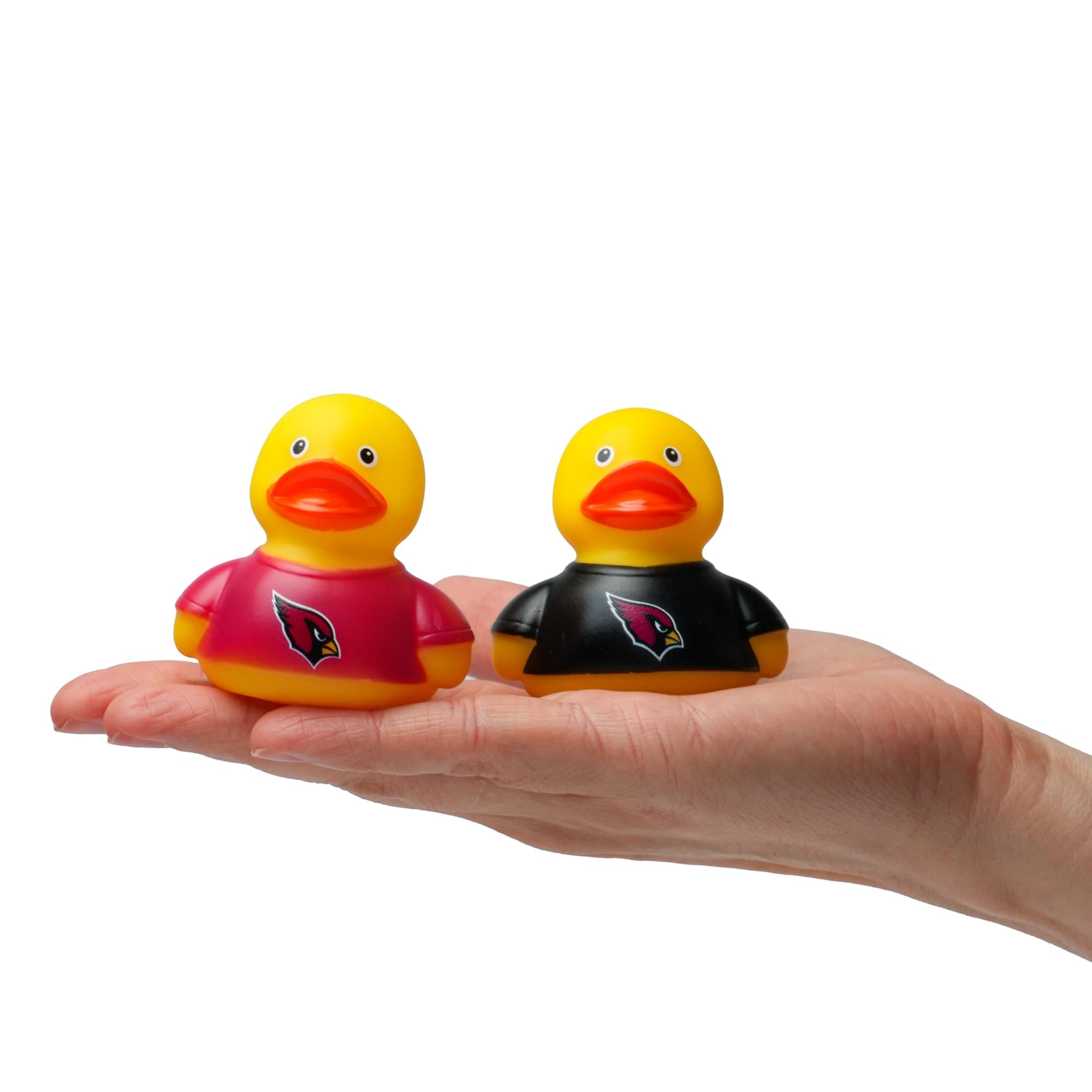 NFL Arizona Cardinals Logo Rubber Duck 2-Pack | 2.5 Inches
