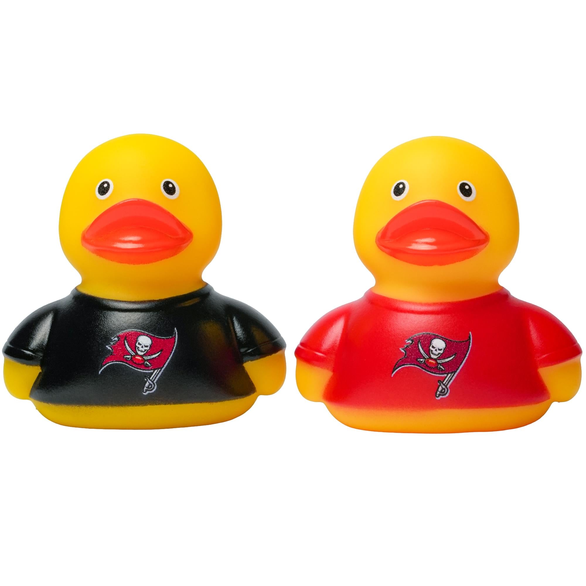 NFL Tampa Bay Buccaneers Logo Rubber Duck 2-Pack | 2.5 Inches