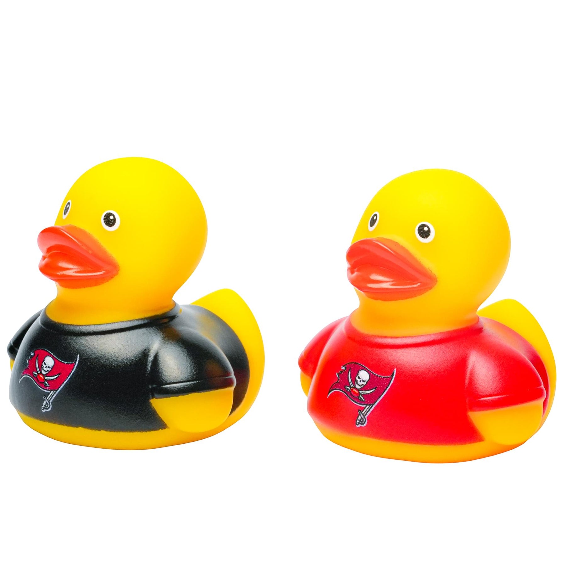 NFL Tampa Bay Buccaneers Logo Rubber Duck 2-Pack | 2.5 Inches