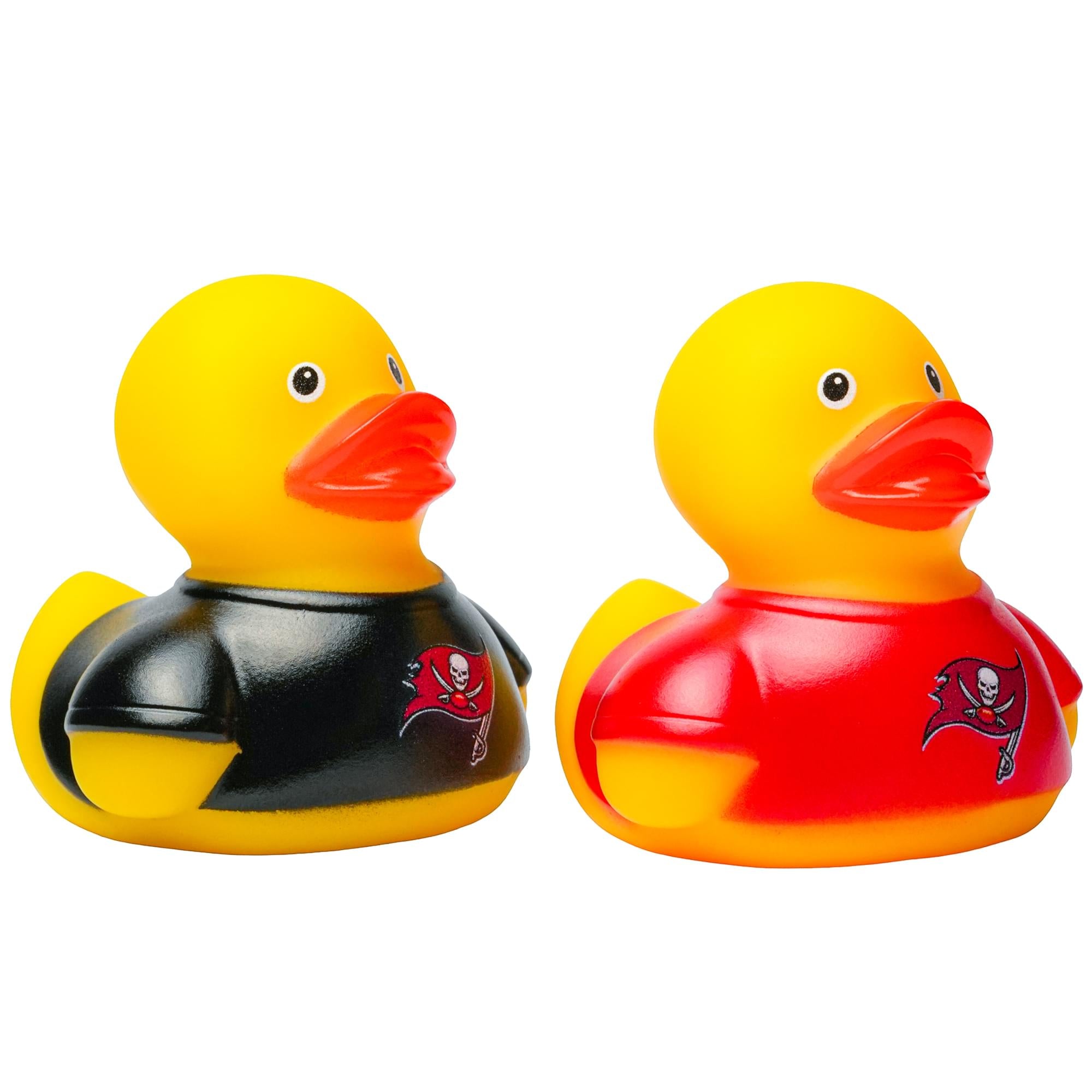 NFL Tampa Bay Buccaneers Logo Rubber Duck 2-Pack | 2.5 Inches