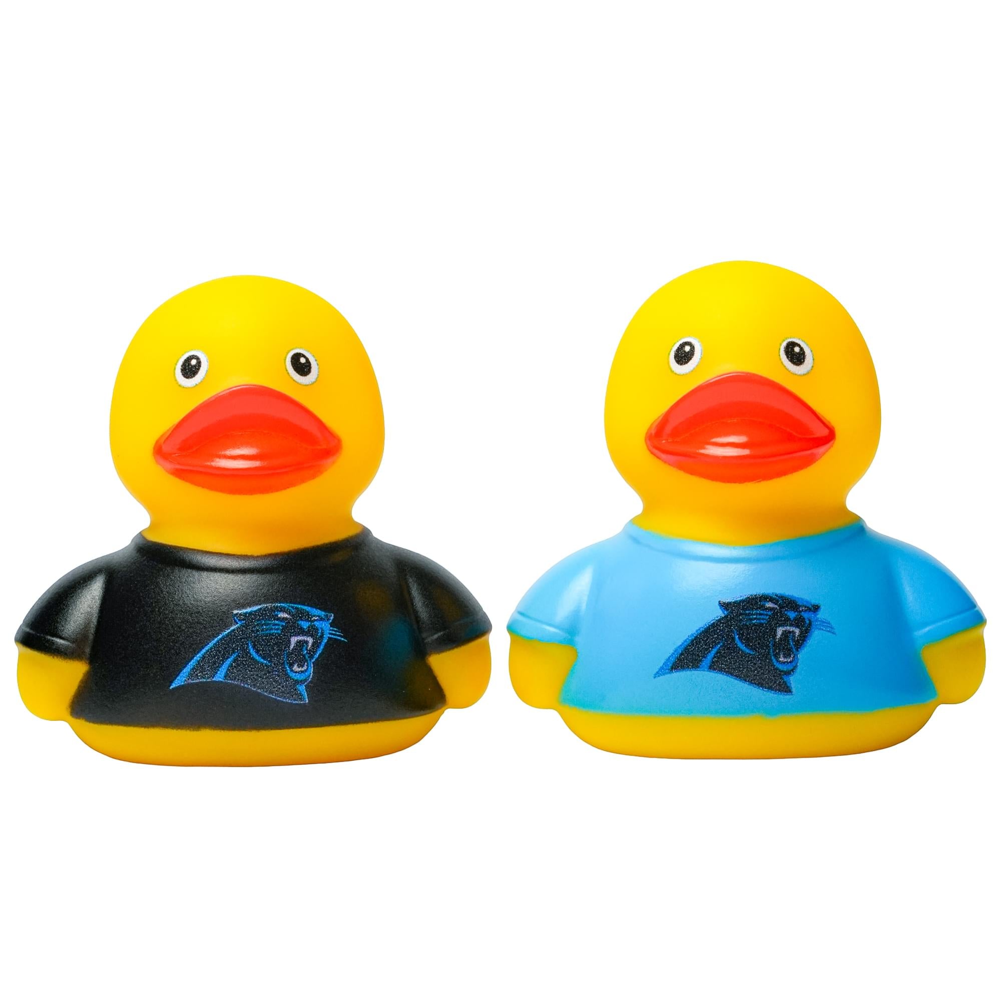 NFL Carolina Panthers Logo Rubber Duck 2-Pack | 2.5 Inches