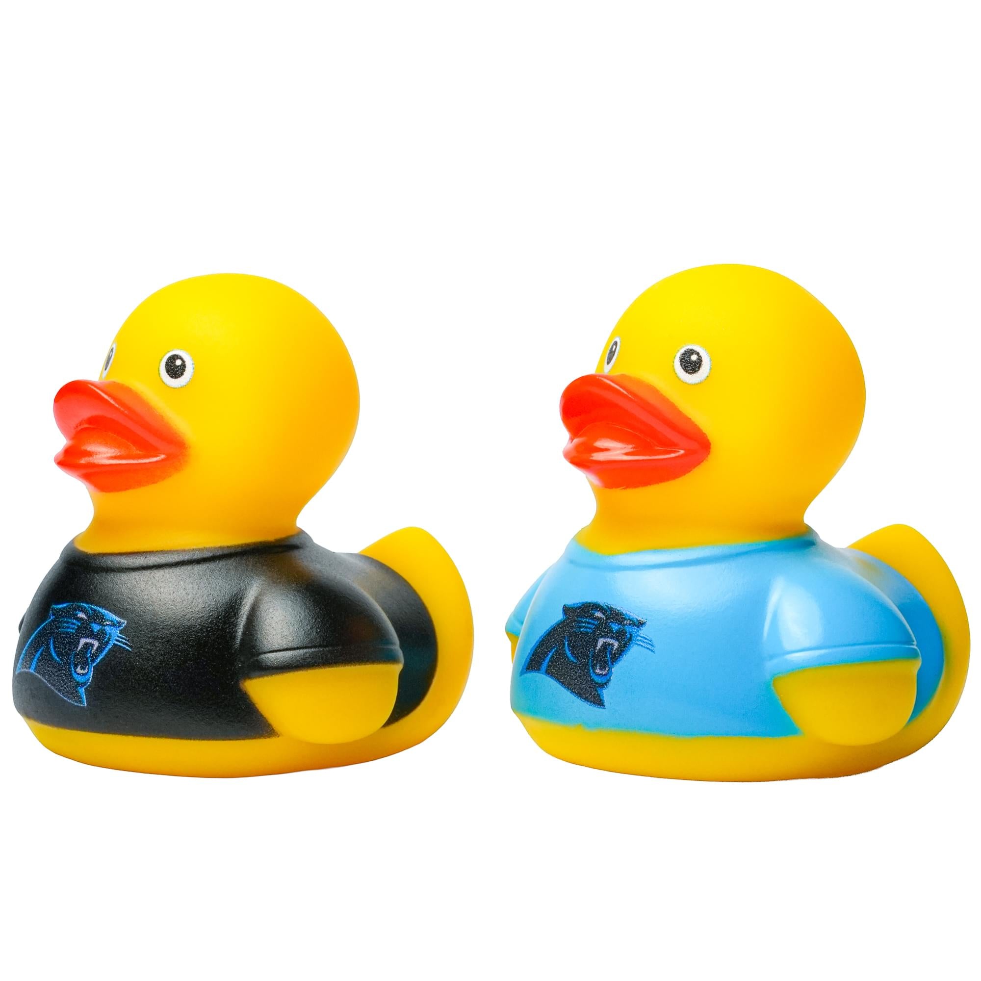 NFL Carolina Panthers Logo Rubber Duck 2-Pack | 2.5 Inches