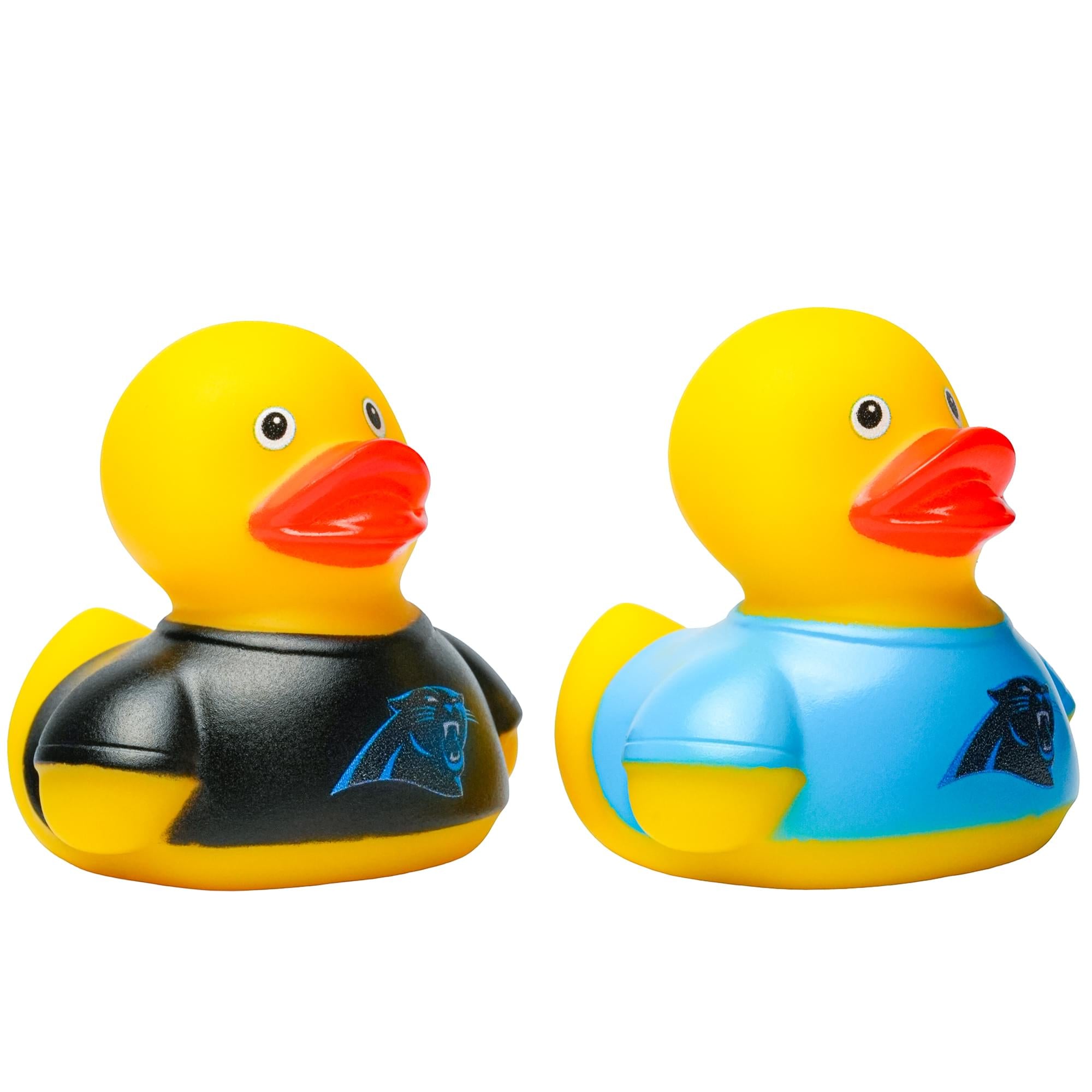 NFL Carolina Panthers Logo Rubber Duck 2-Pack | 2.5 Inches