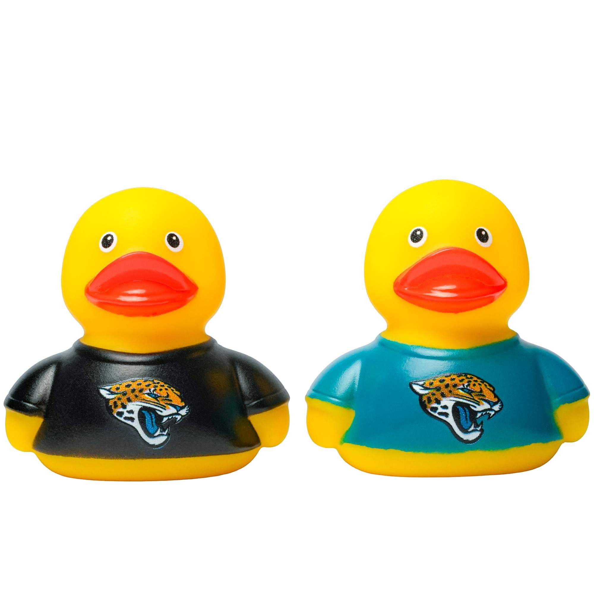 NFL Jacksonville Jaguars Logo Rubber Duck 2-Pack | 2.5 Inches
