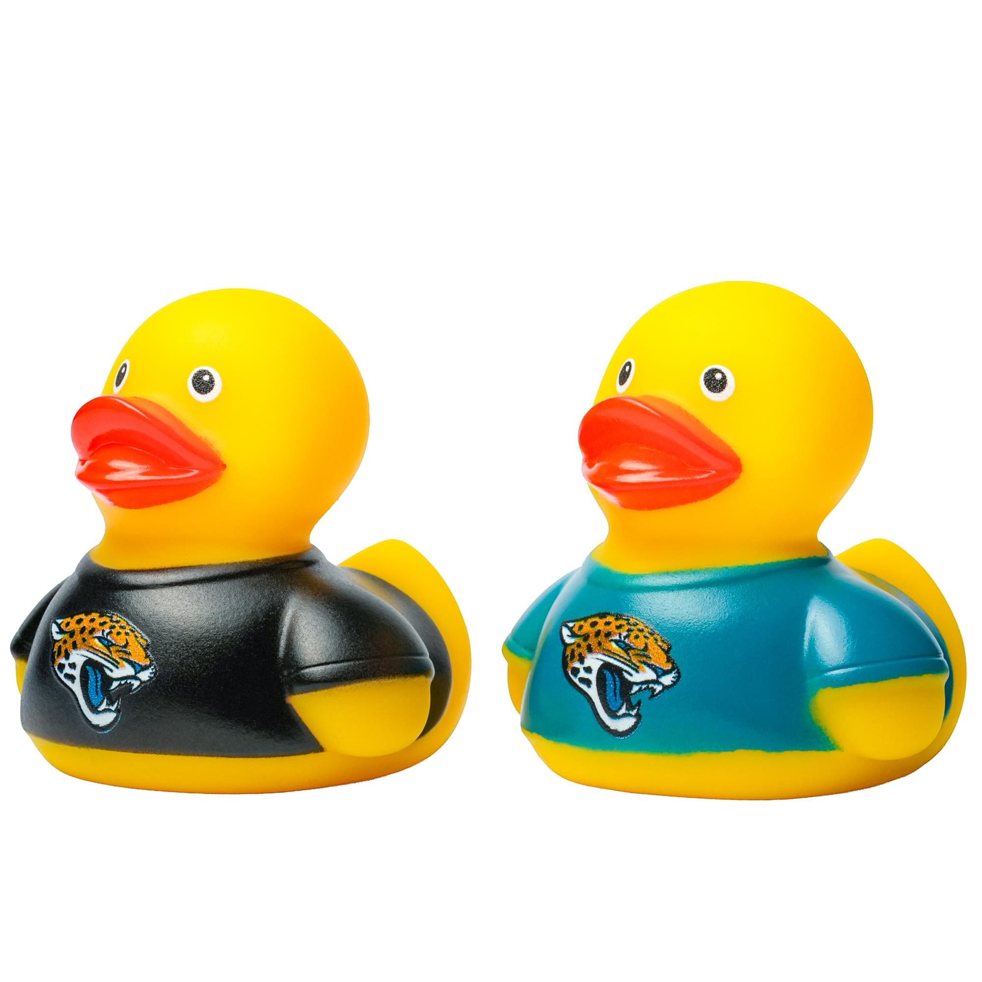 NFL Jacksonville Jaguars Logo Rubber Duck 2-Pack | 2.5 Inches