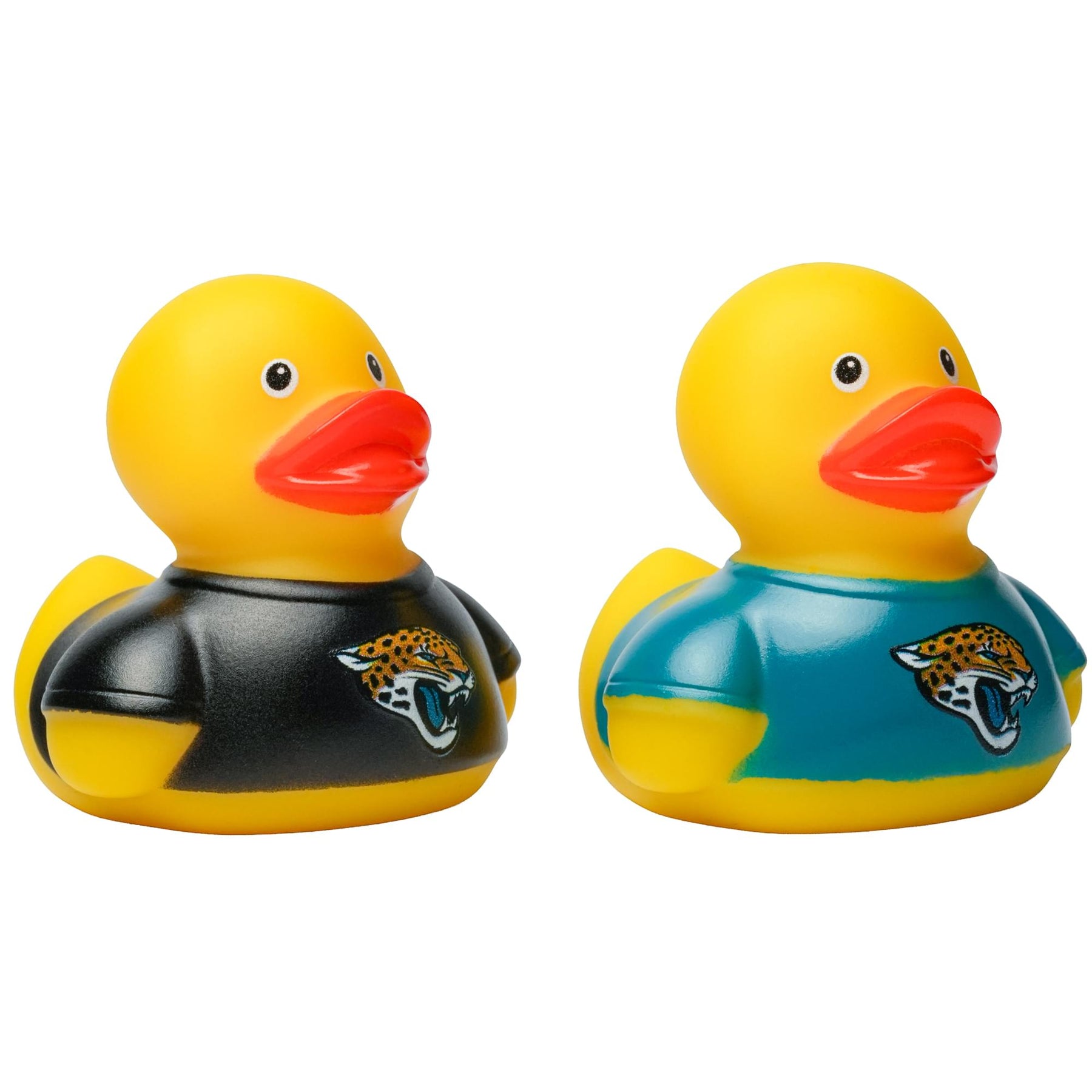 NFL Jacksonville Jaguars Logo Rubber Duck 2-Pack | 2.5 Inches
