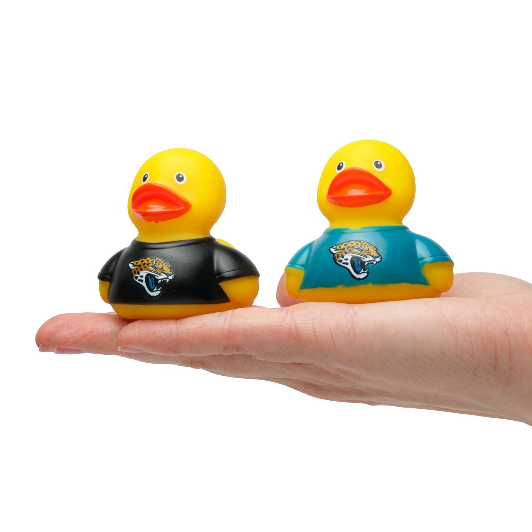 NFL Jacksonville Jaguars Logo Rubber Duck 2-Pack | 2.5 Inches