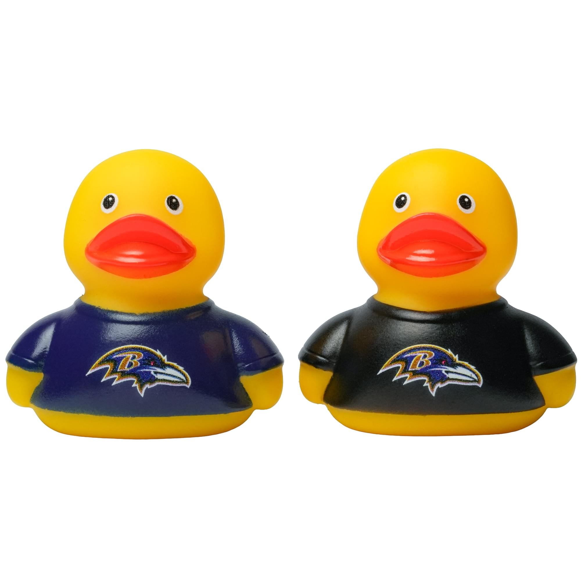 NFL Baltimore Ravens Logo Rubber Duck 2-Pack | 2.5 Inches