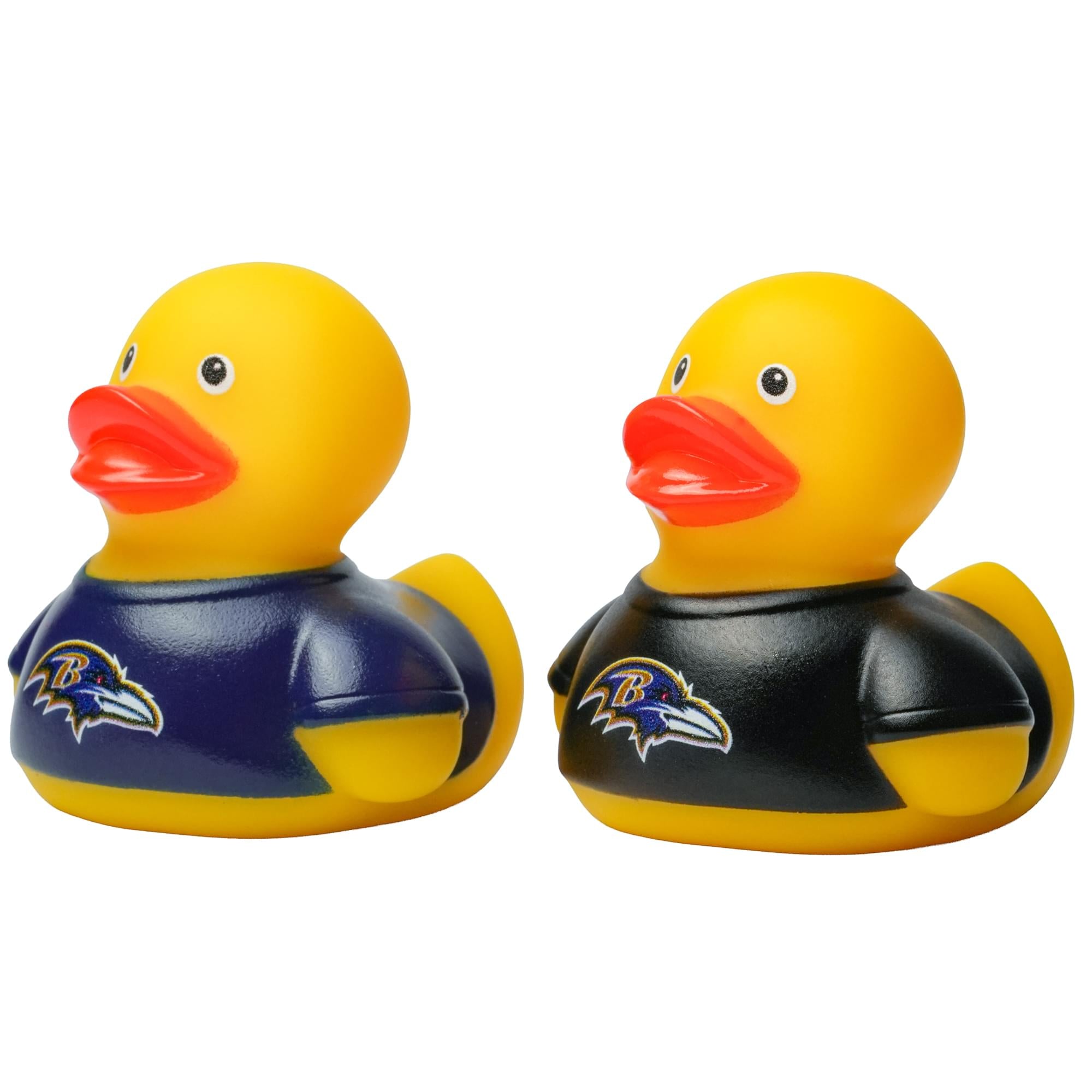 NFL Baltimore Ravens Logo Rubber Duck 2-Pack | 2.5 Inches