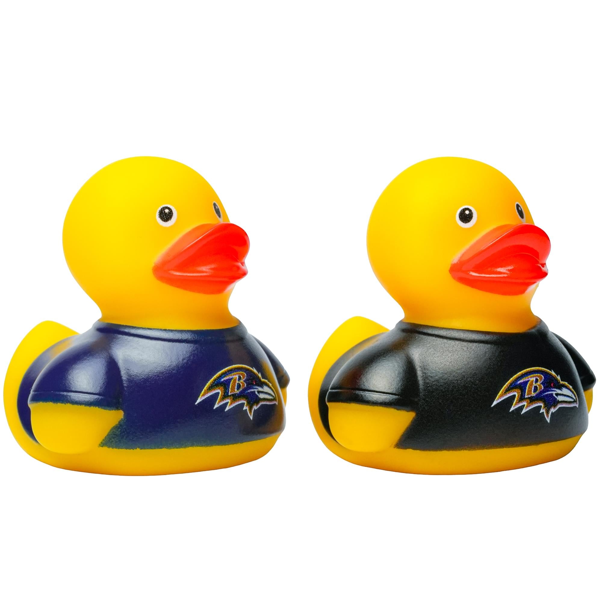 NFL Baltimore Ravens Logo Rubber Duck 2-Pack | 2.5 Inches