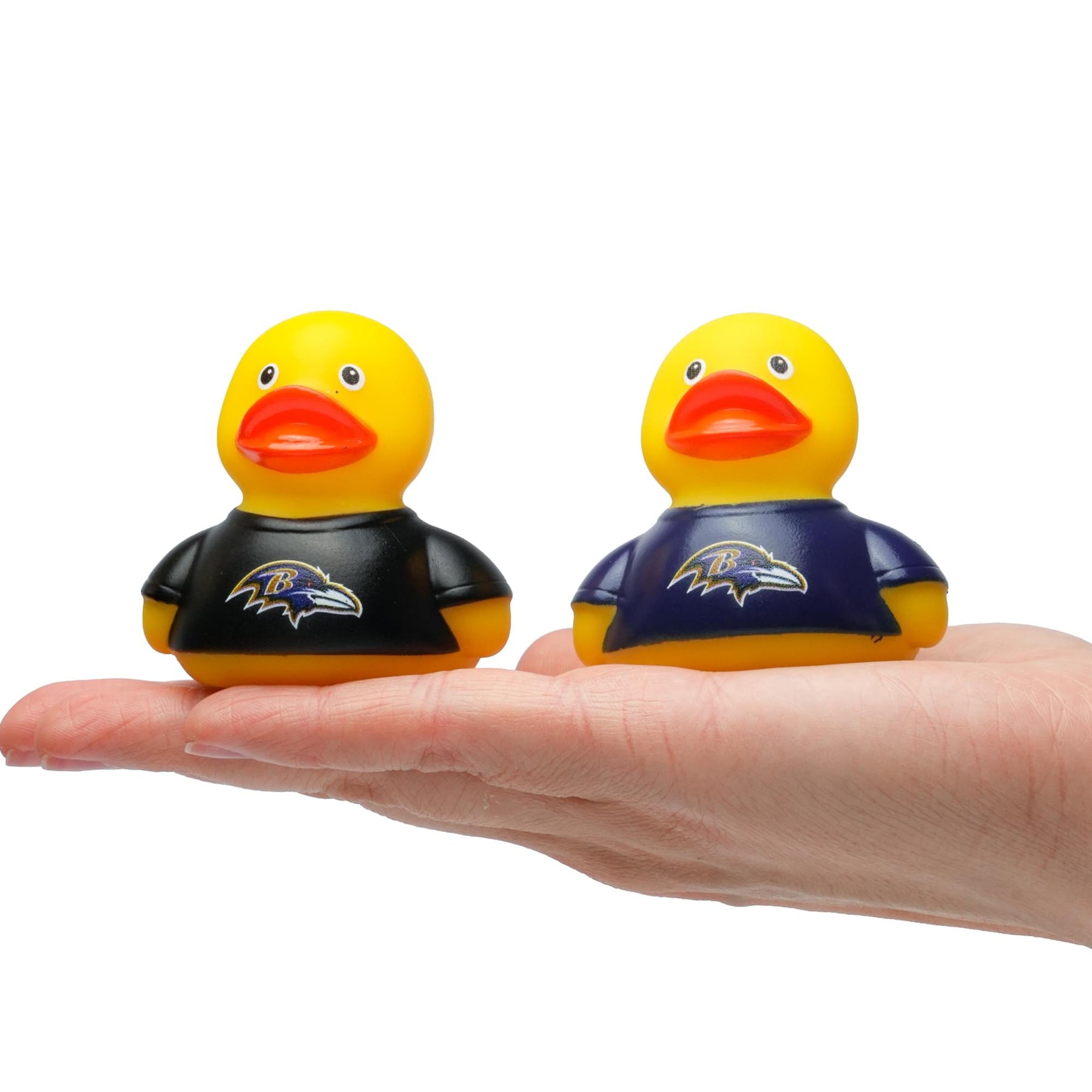NFL Baltimore Ravens Logo Rubber Duck 2-Pack | 2.5 Inches
