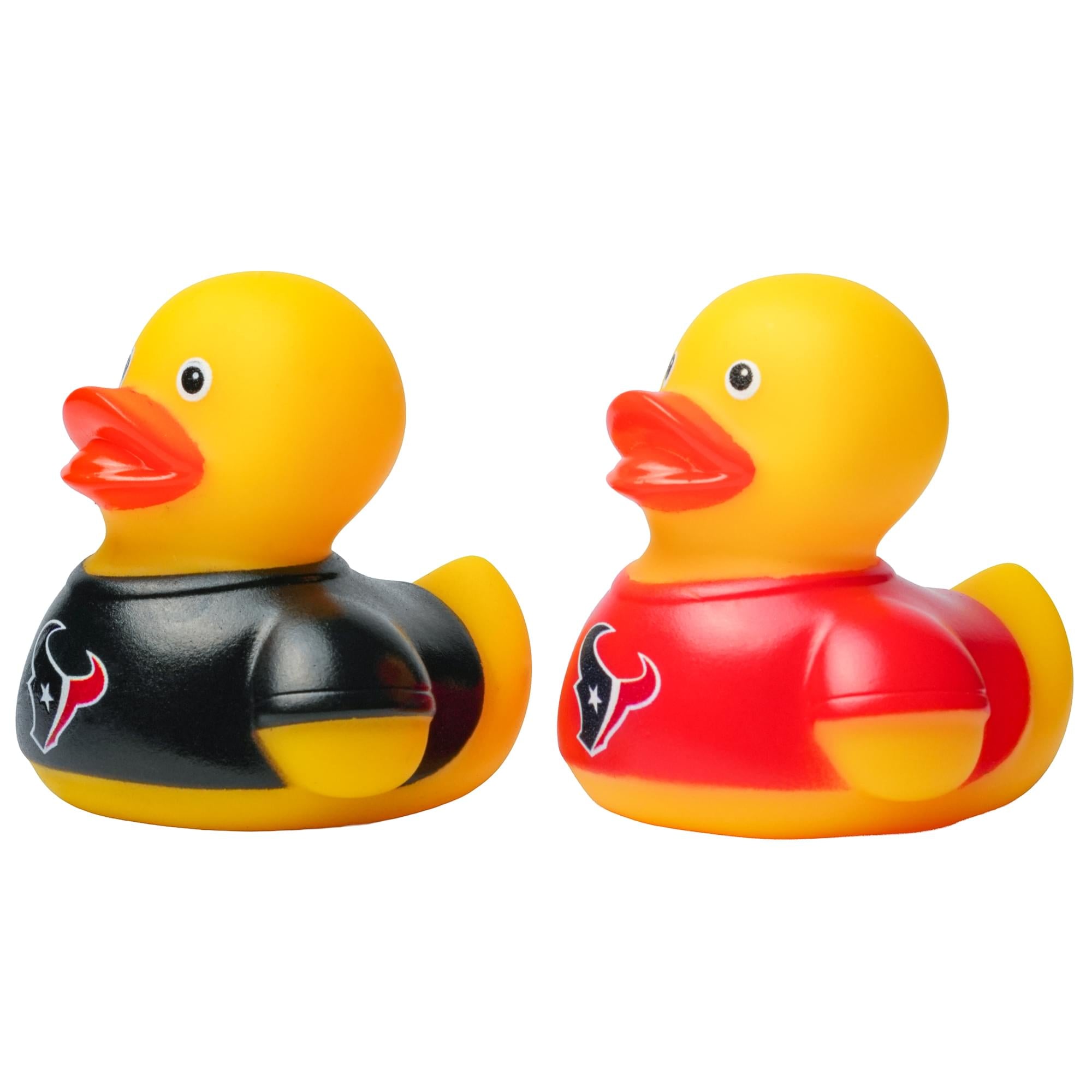 NFL Houston Texans Logo Rubber Duck 2-Pack | 2.5 Inches