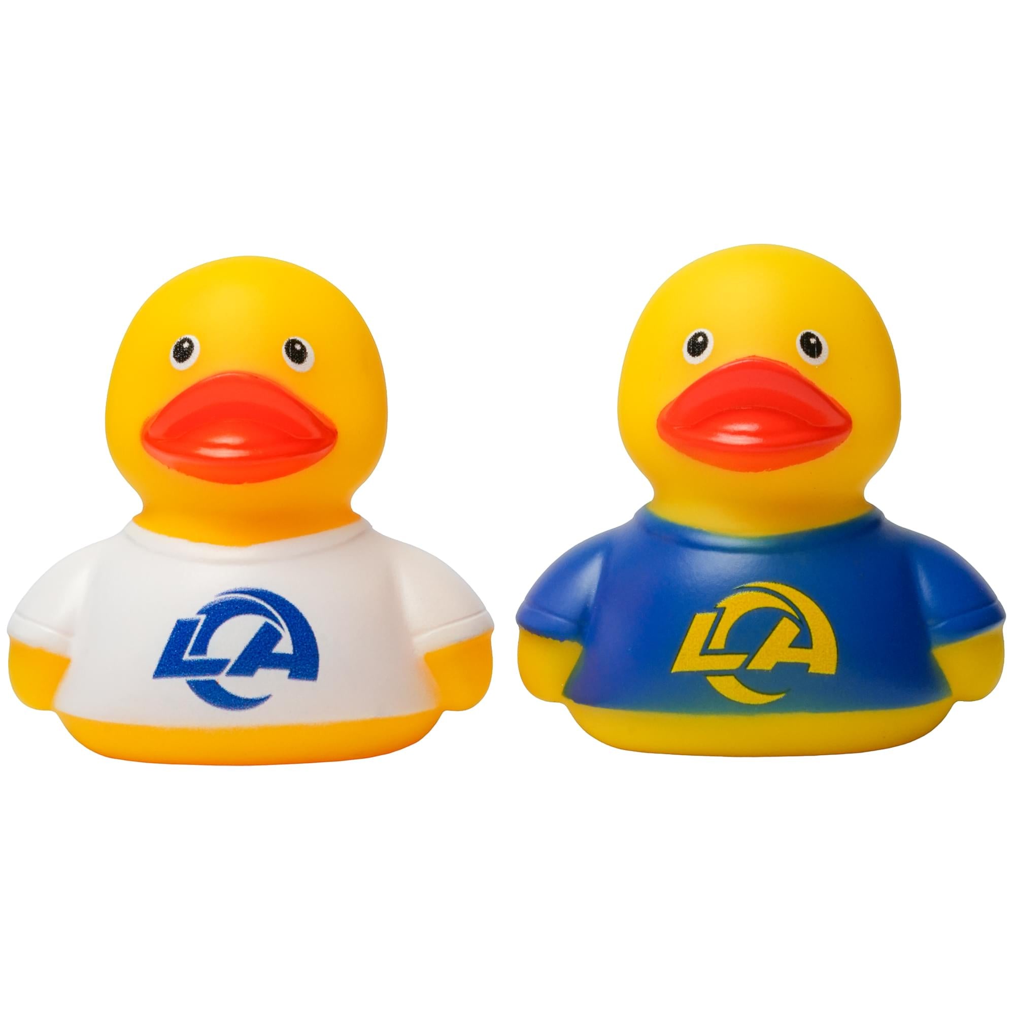 NFL Los Angeles Rams Logo Rubber Duck 2-Pack | 2.5 Inches