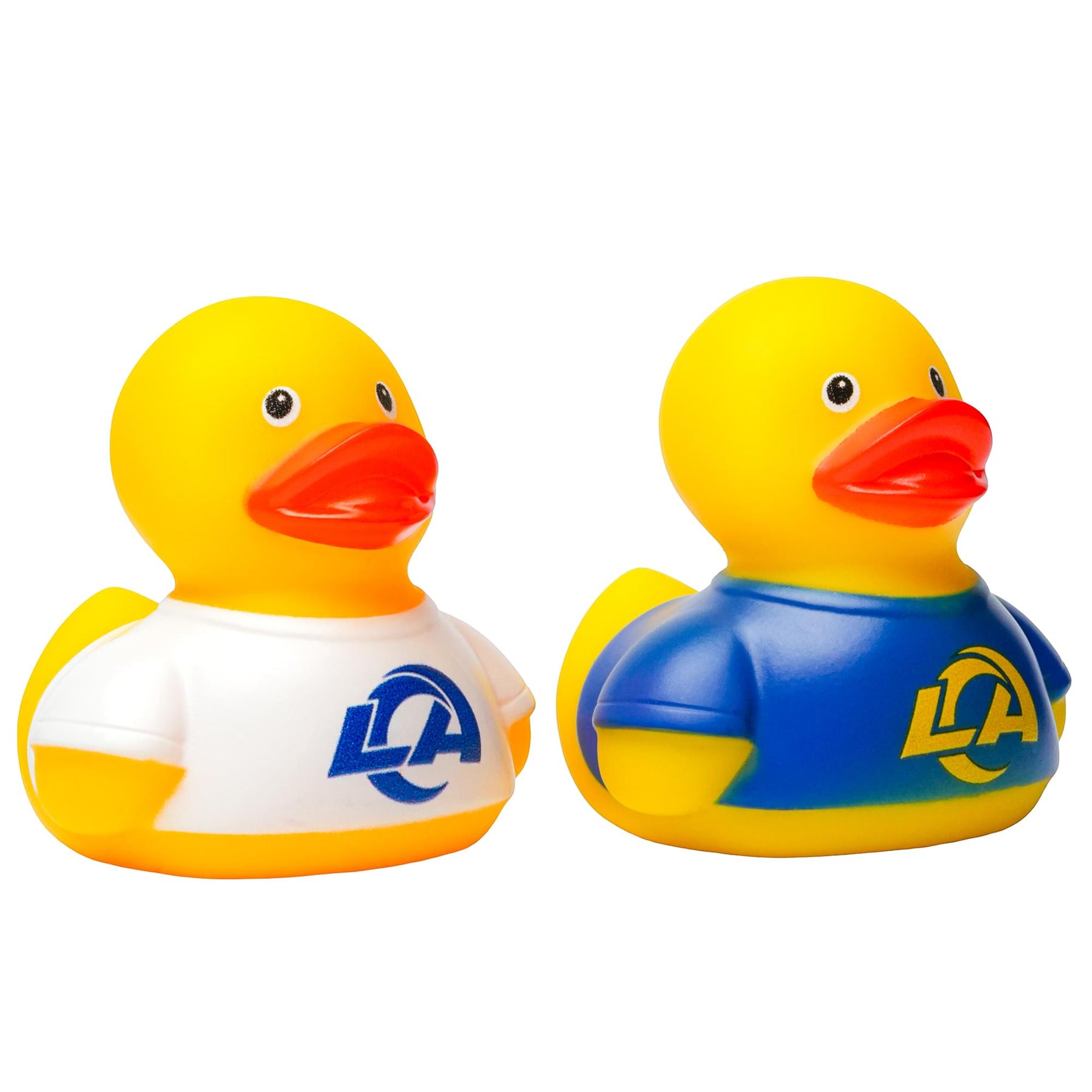 NFL Los Angeles Rams Logo Rubber Duck 2-Pack | 2.5 Inches