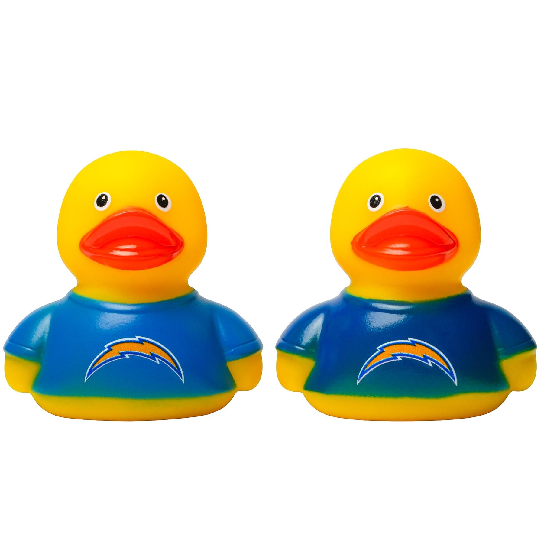 NFL Los Angeles Chargers Logo Rubber Duck 2-Pack | 2.5 Inches