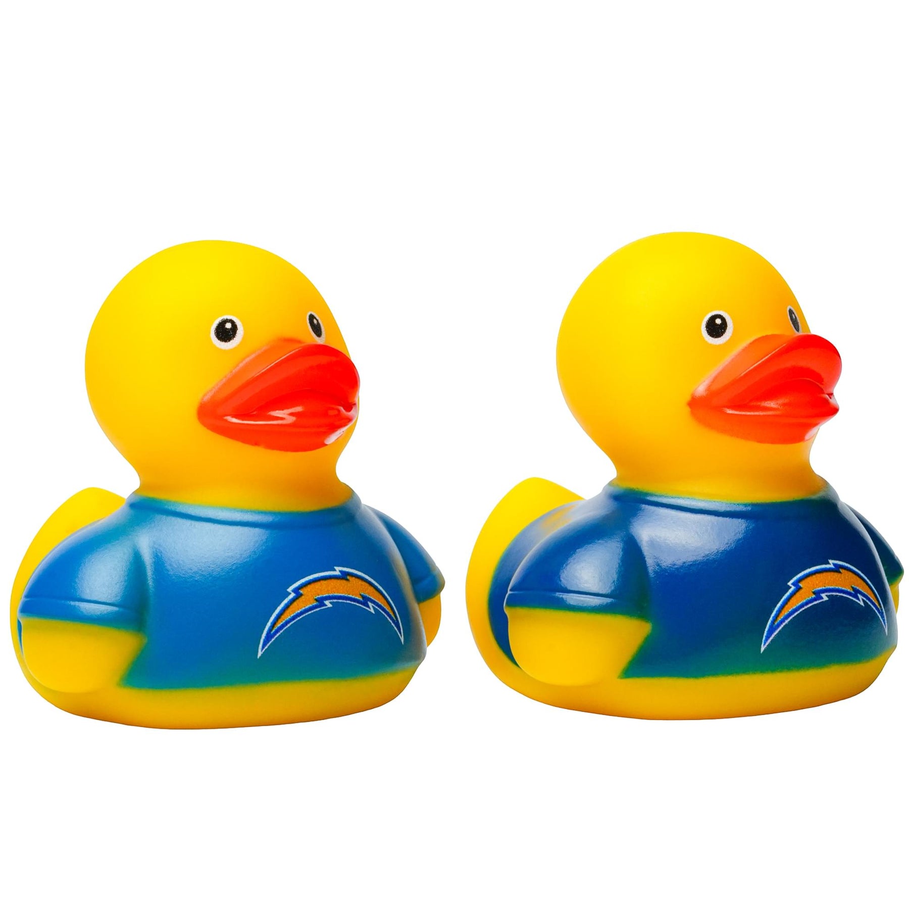 NFL Los Angeles Chargers Logo Rubber Duck 2-Pack | 2.5 Inches