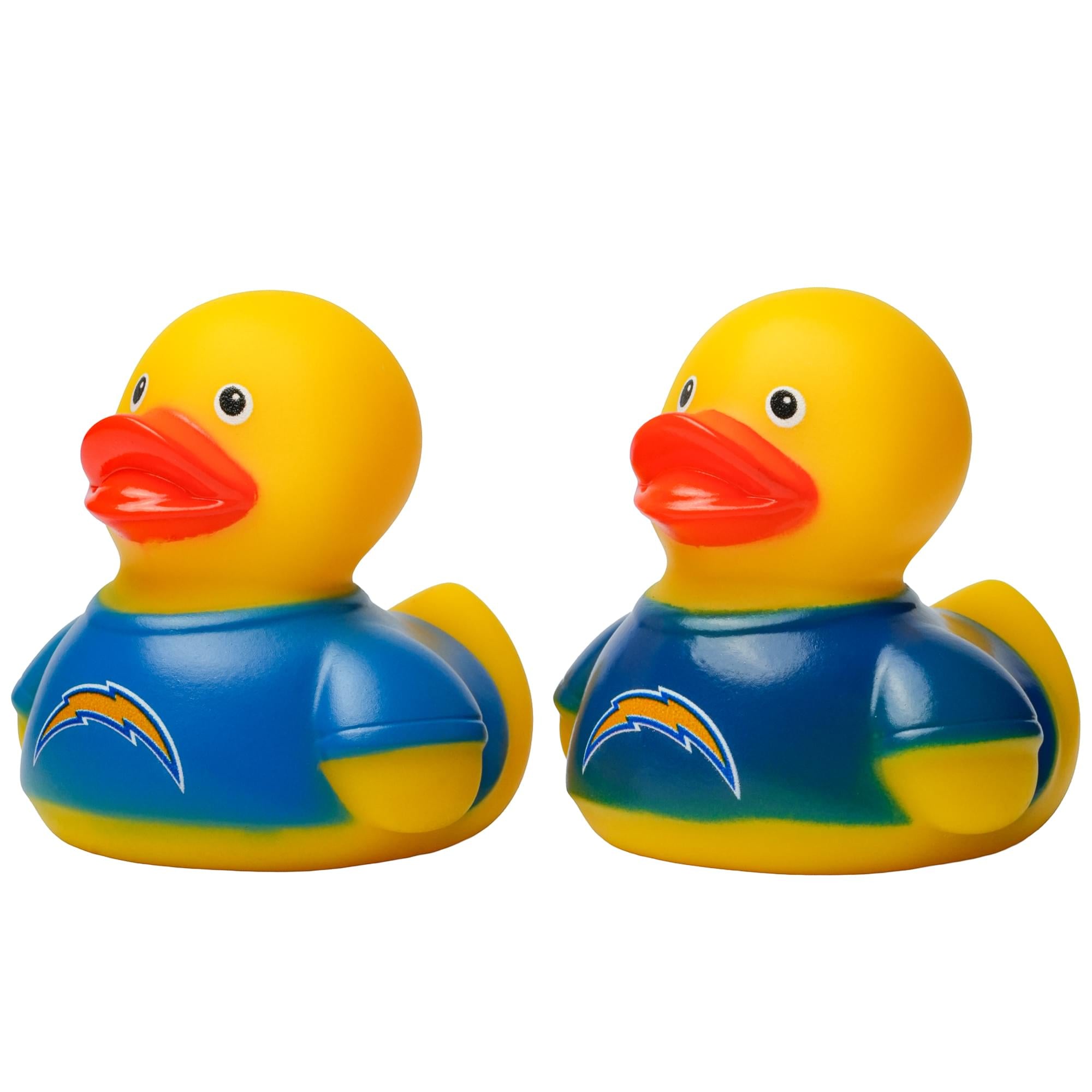 NFL Los Angeles Chargers Logo Rubber Duck 2-Pack | 2.5 Inches