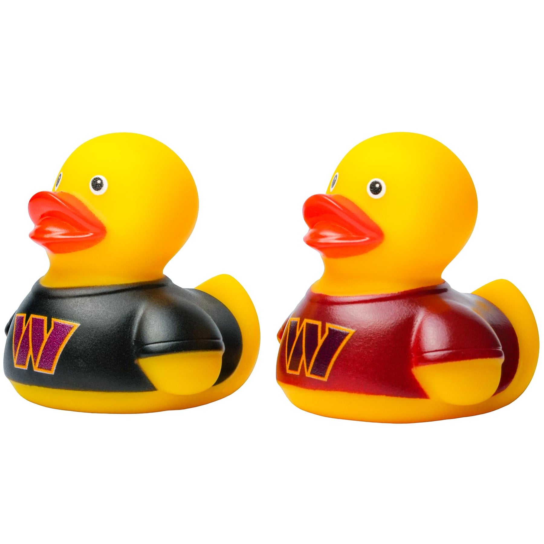NFL Washington Commanders Logo Rubber Duck 2-Pack | 2.5 Inches