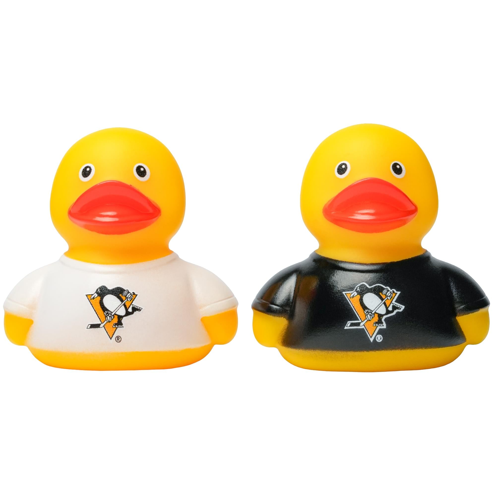 NHL Pittsburgh Penguins Logo Rubber Duck 2-Pack | 2.5 Inches