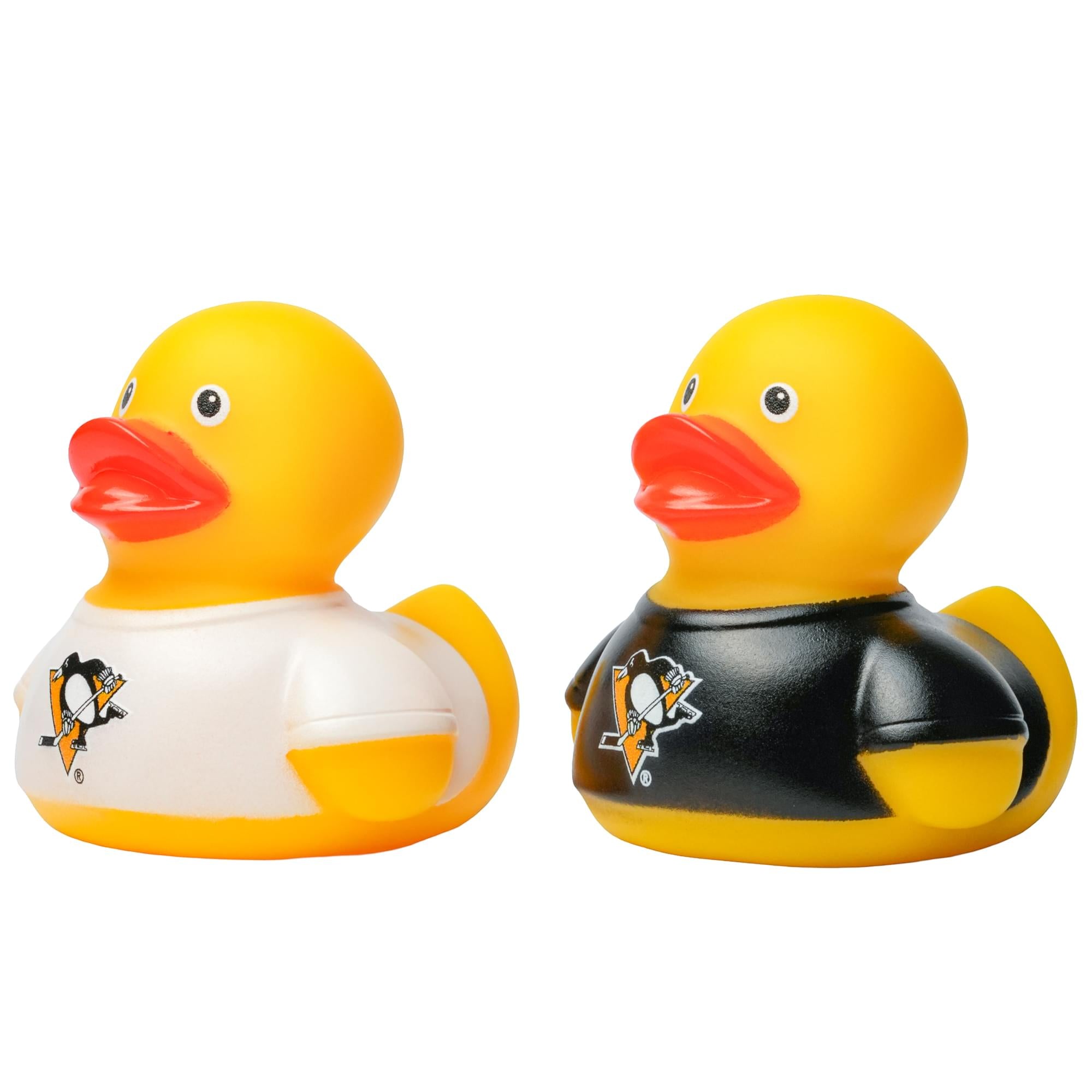 NHL Pittsburgh Penguins Logo Rubber Duck 2-Pack | 2.5 Inches
