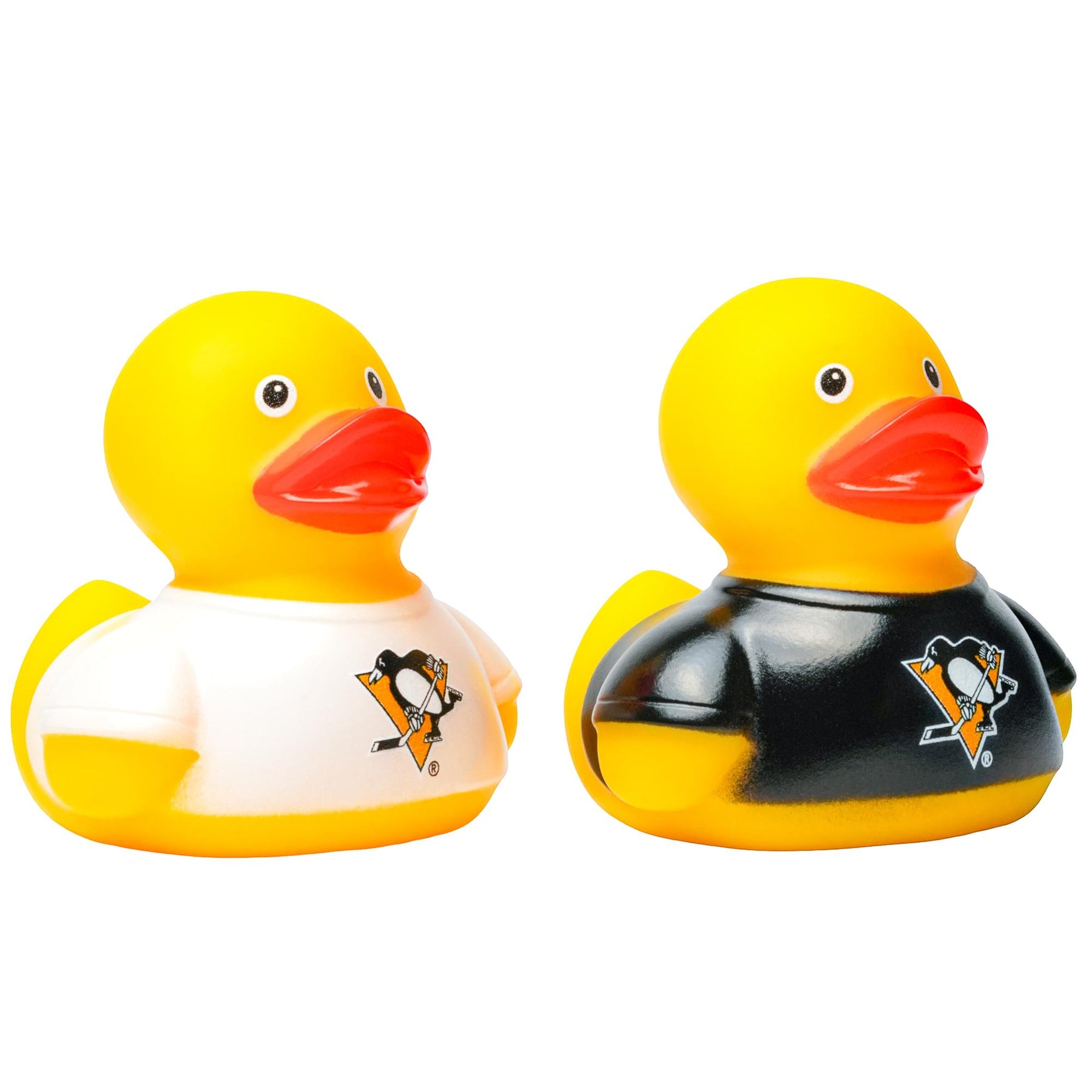 NHL Pittsburgh Penguins Logo Rubber Duck 2-Pack | 2.5 Inches
