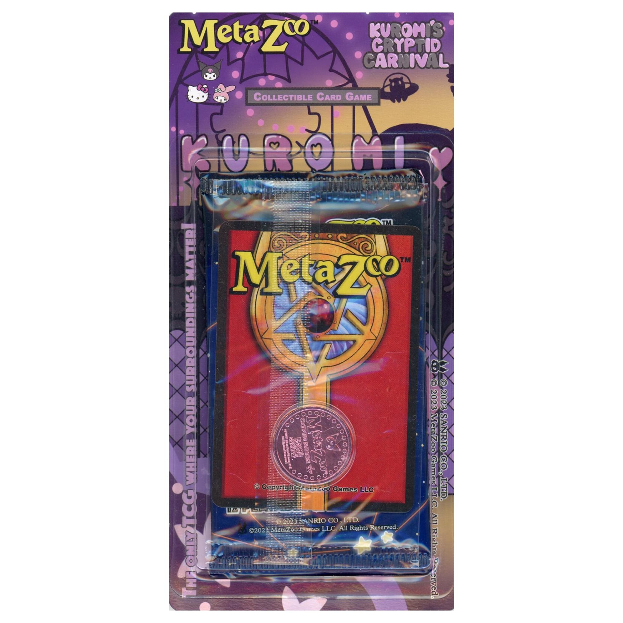 MetaZoo TCG Helly Kitty Kuromo Booster Pack | 12 Cards