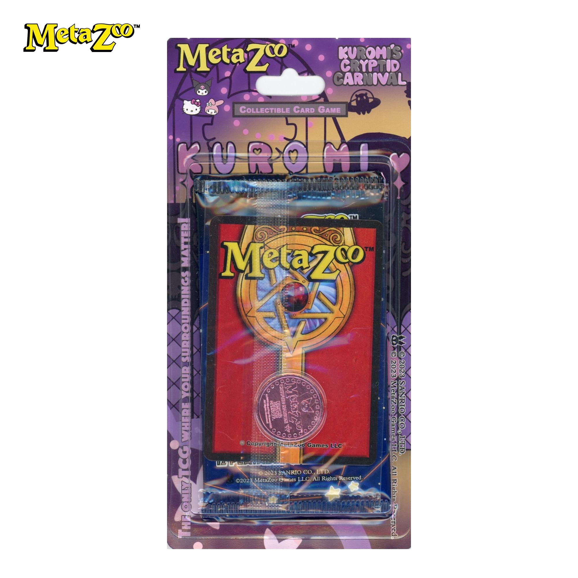 MetaZoo TCG Helly Kitty Kuromo Booster Pack | 12 Cards