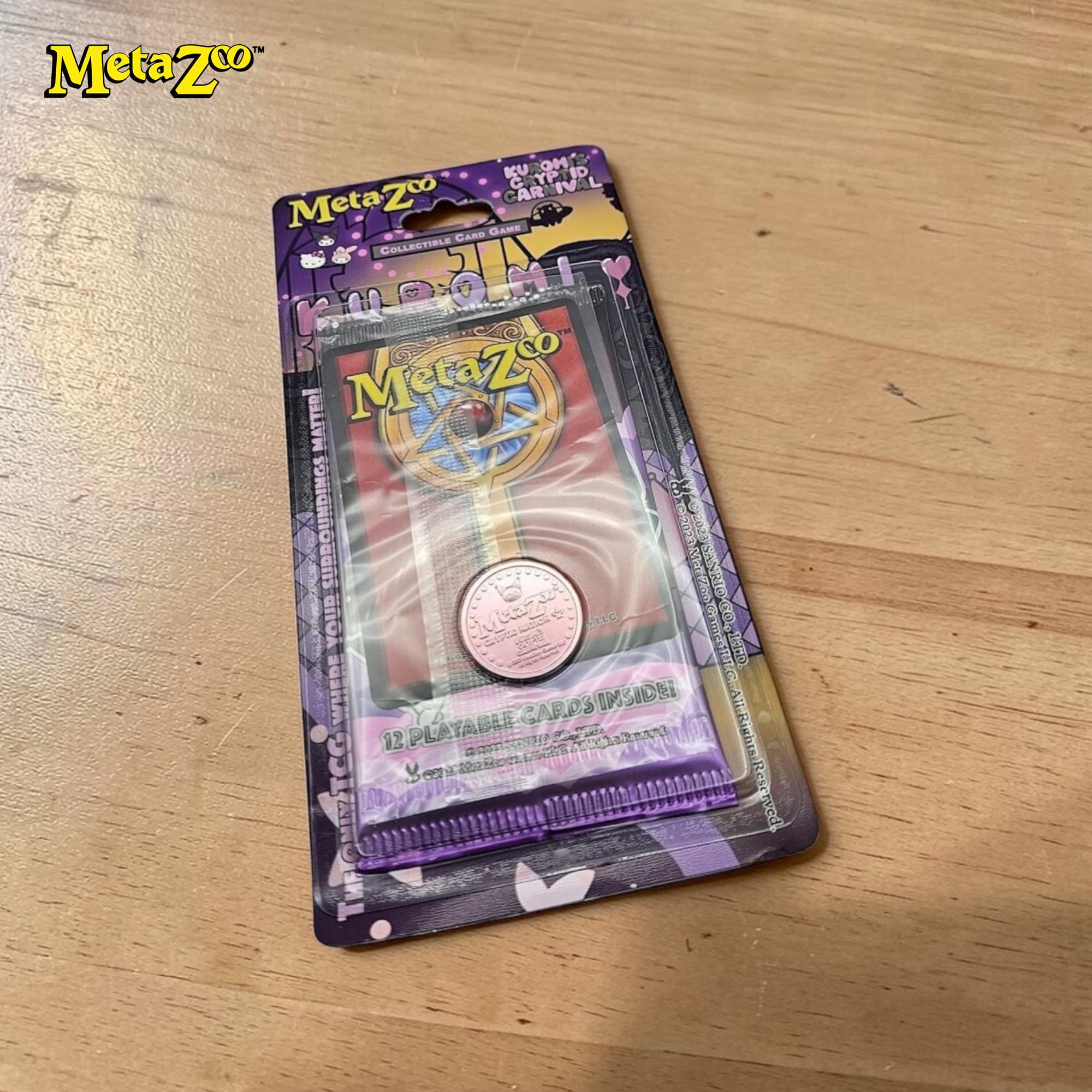 MetaZoo TCG Helly Kitty Kuromo Booster Pack | 12 Cards