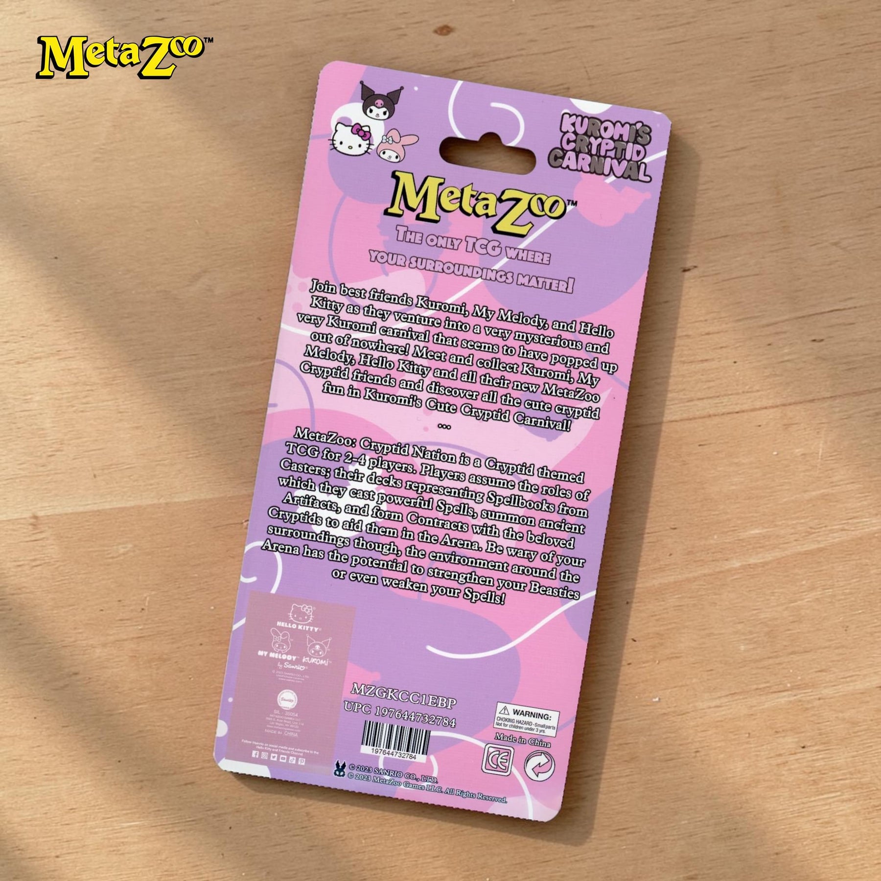 MetaZoo TCG Helly Kitty Kuromo Booster Pack | 12 Cards