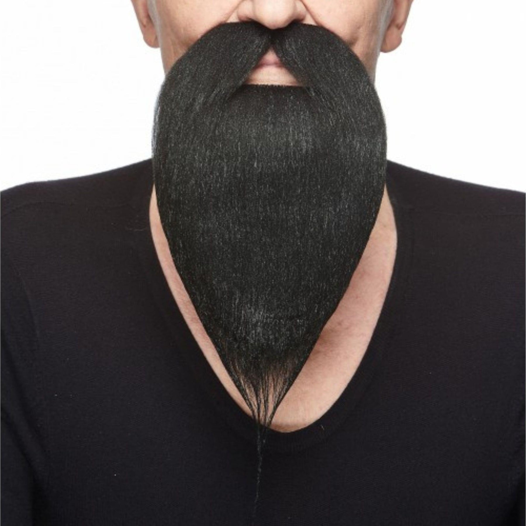 Black Beard & Moustache Adult Costume Accessory Set