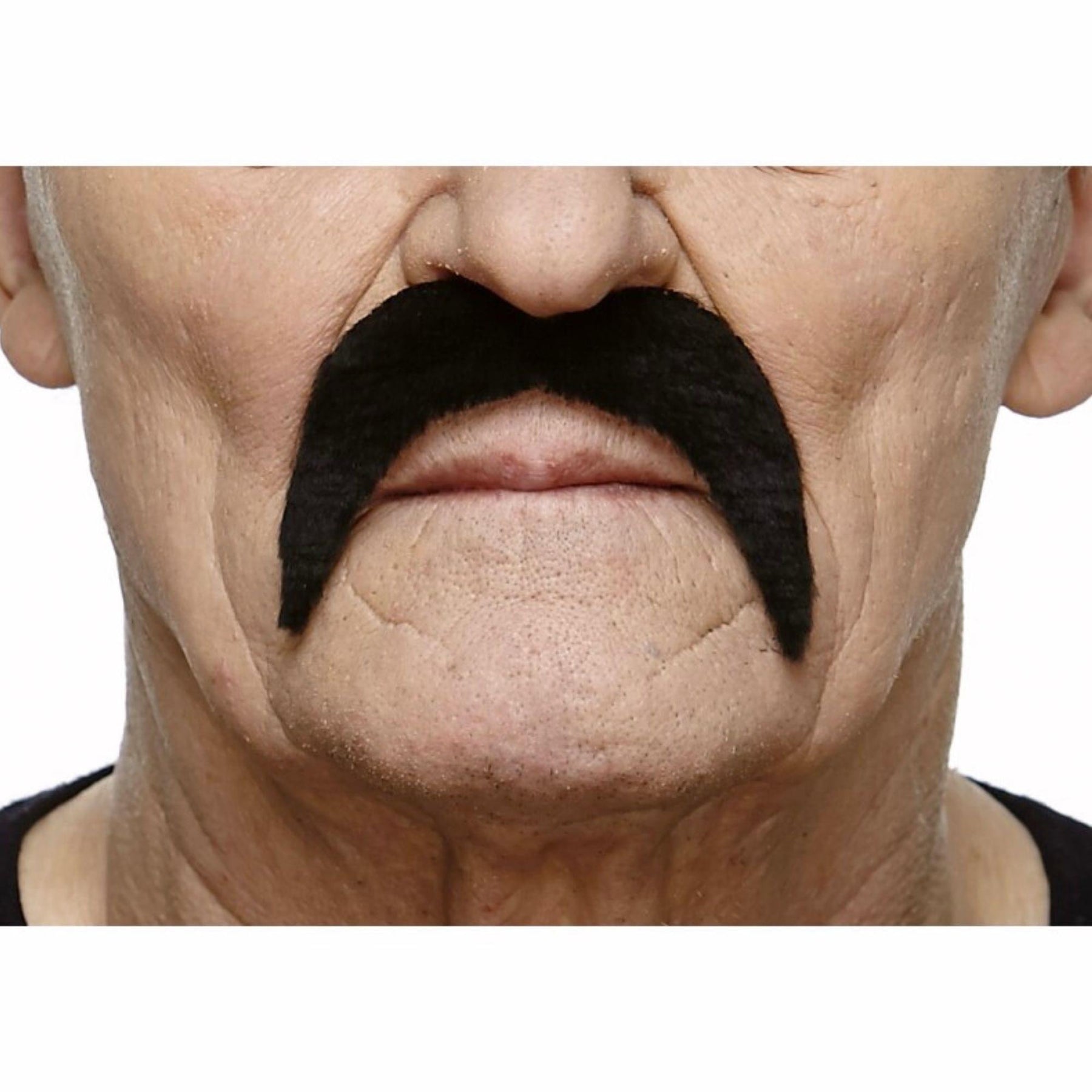 70's Black Moustache Adult Costume Accessory