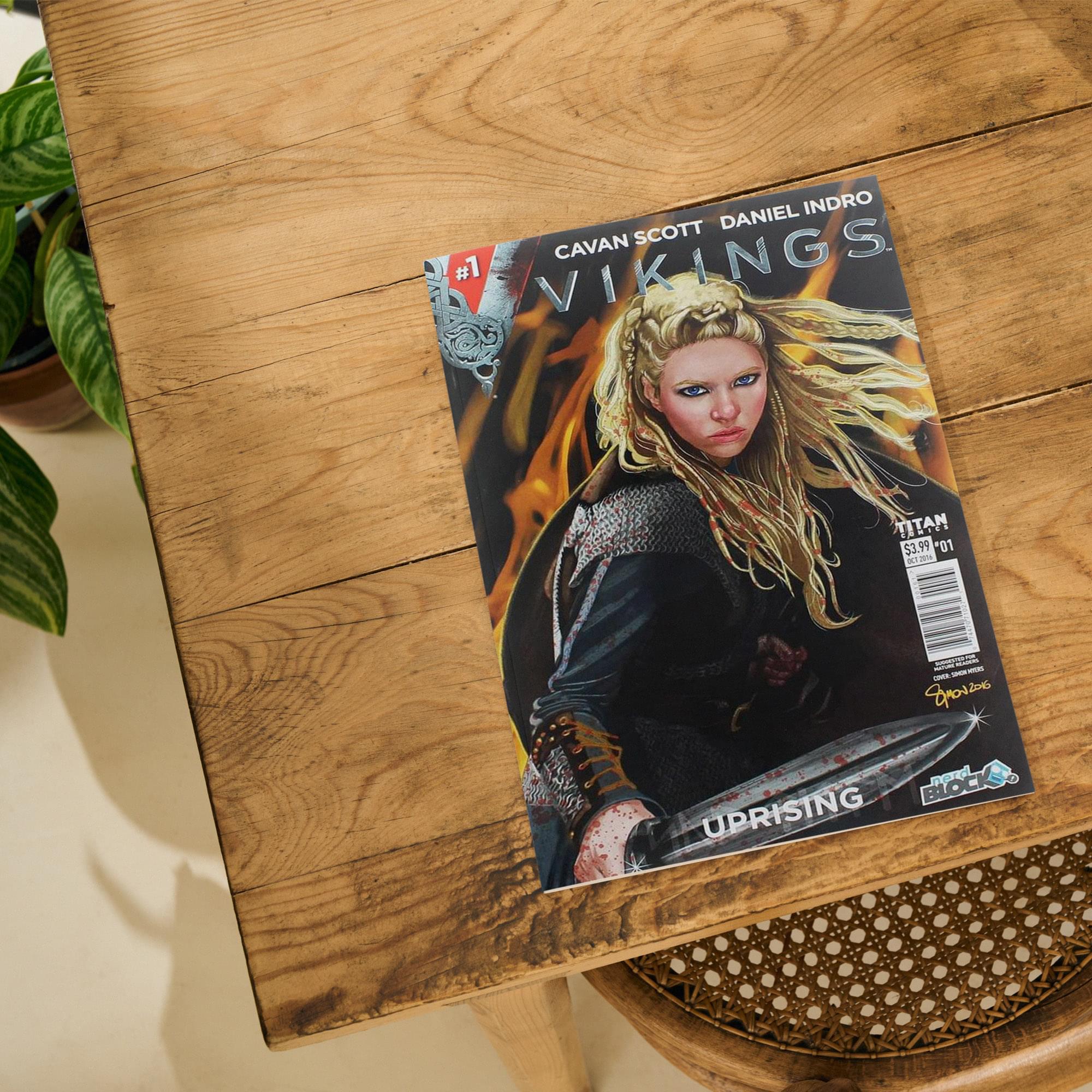 Vikings Uprising #1 Comic Book (Nerd Block Cover)