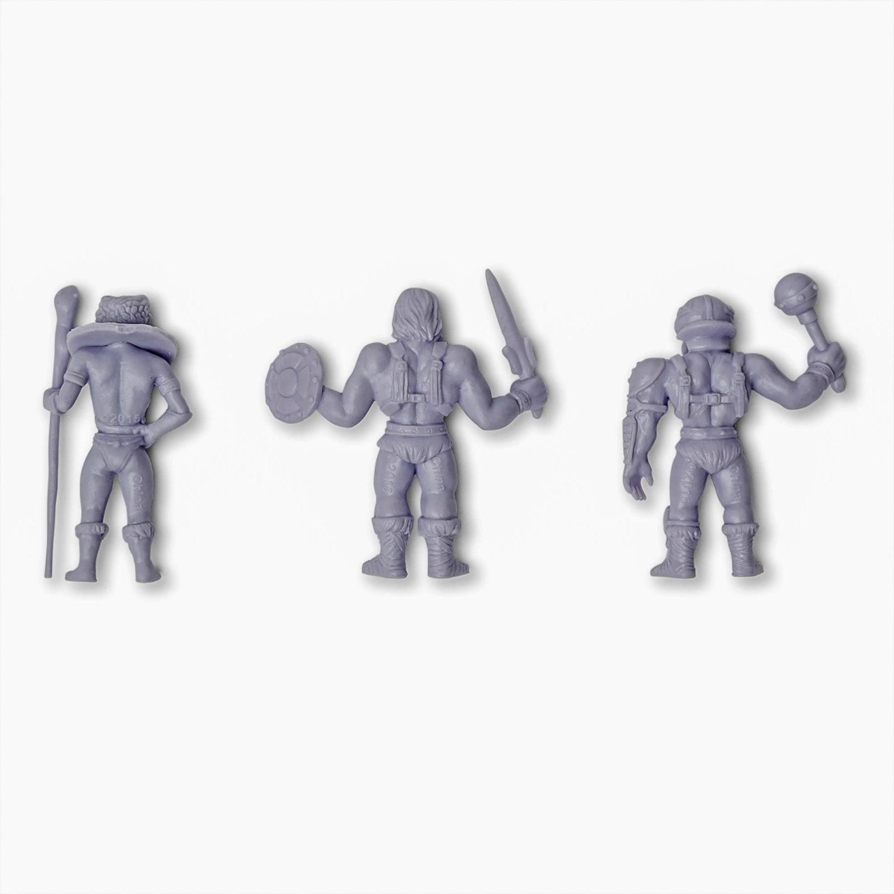 Masters of the Universe M.U.S.C.L.E. 3-Pack: He-Man,Teela, Man-At-Arms