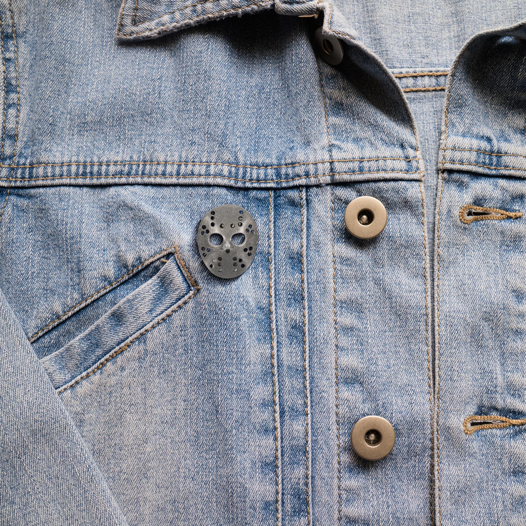 Friday the 13th Jason Voorhees Hockey Mask Pin