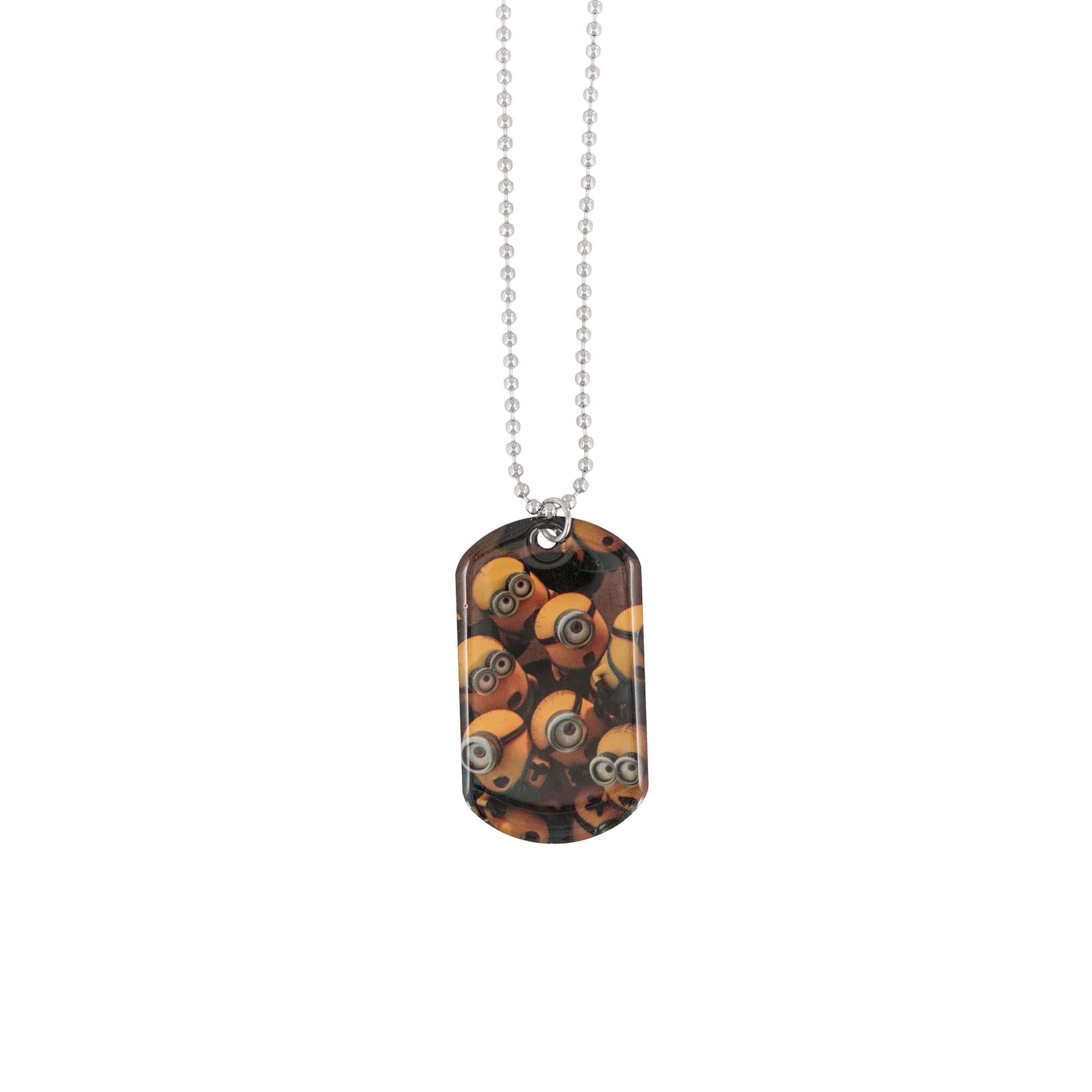 Despicable Me Dog Tag Necklace - Minions