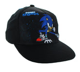 Sonic the Hedgehog "Sonic Boom" Snapback Hat, Black