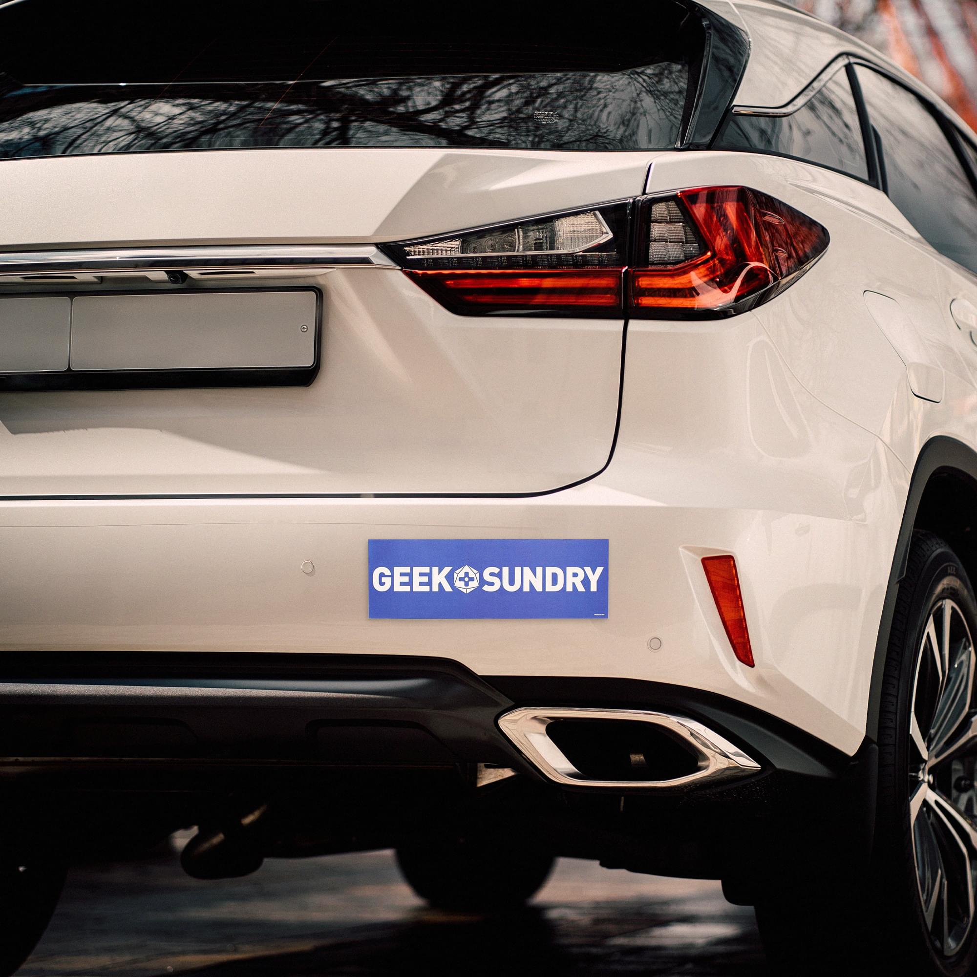 Geek & Sundry Bumper Sticker