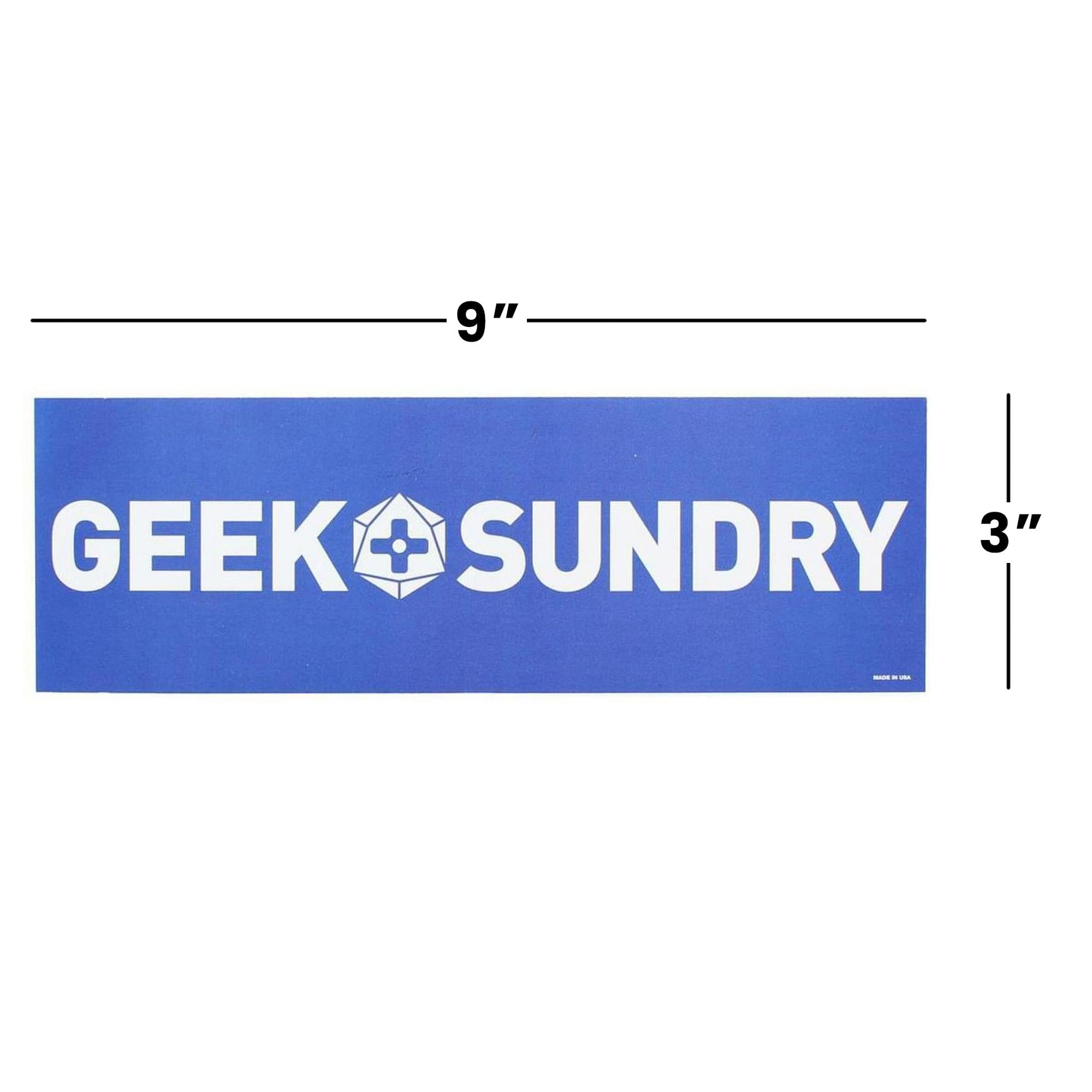 Geek & Sundry Bumper Sticker