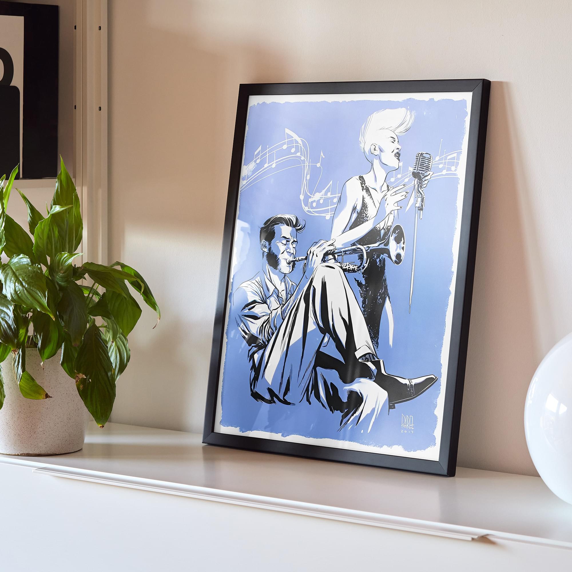 X-Men Jazz 8x10 Art Print by Ramon Perez (C2E2 Nerd Block Exclusive)