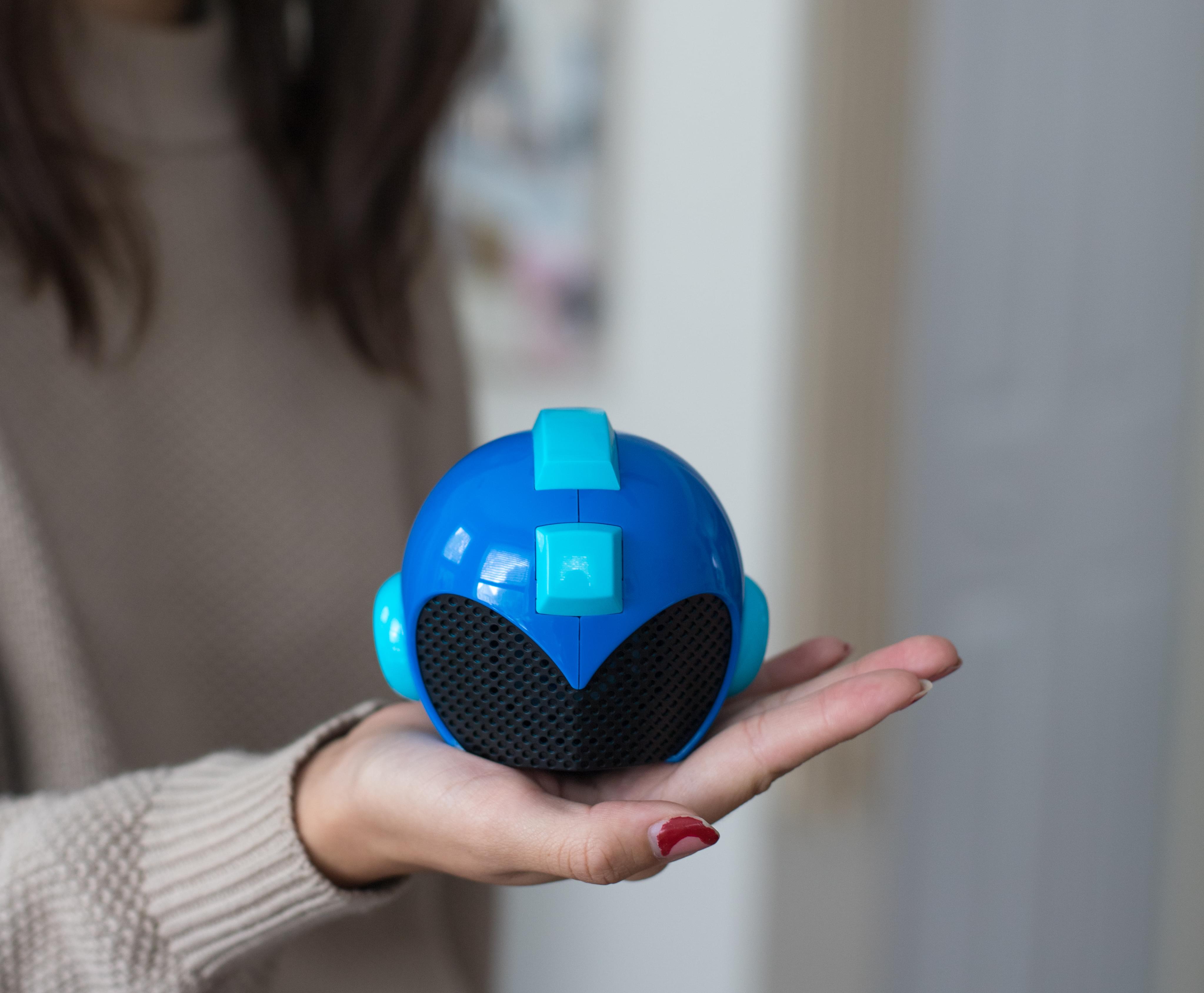 Rockman Mega Man Helmet Themed USB Powered Wired Multimedia Portable Speaker