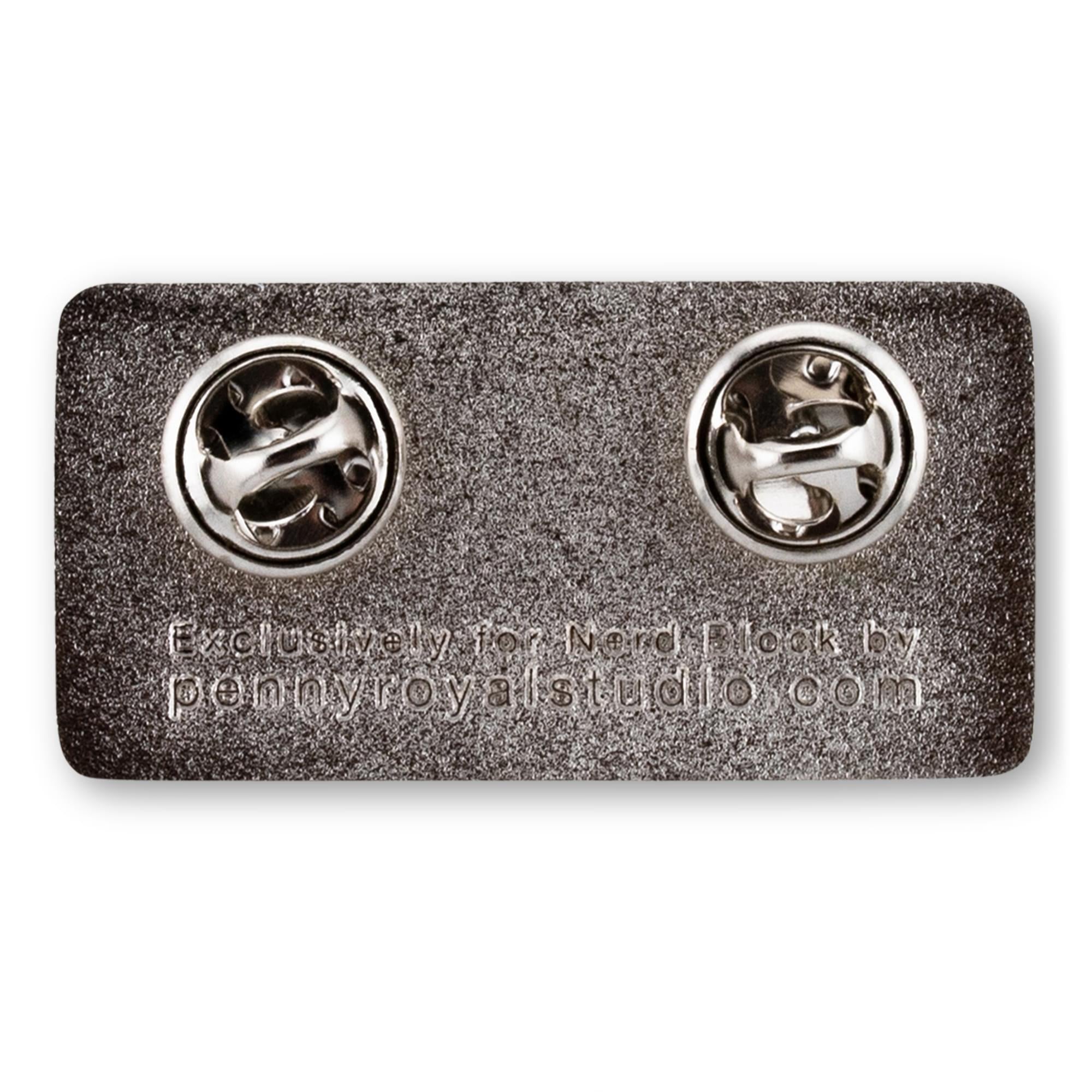 Back to the Future "Outatime" License Plate Enamel Collector Pin