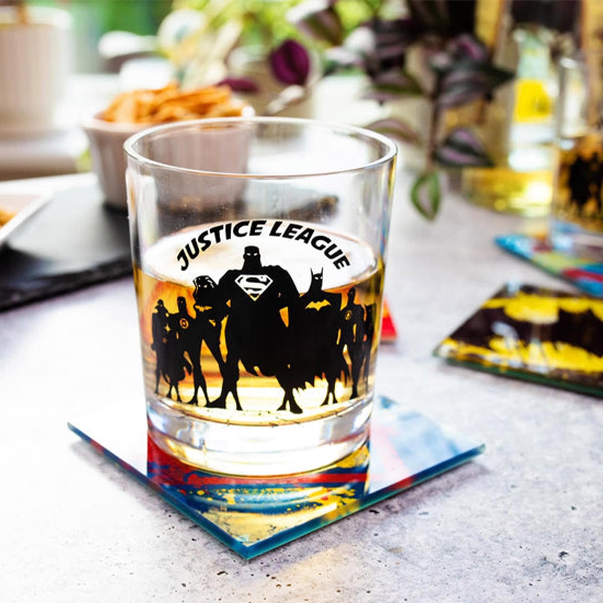 DC Comics Justice League Whiskey Tumbler