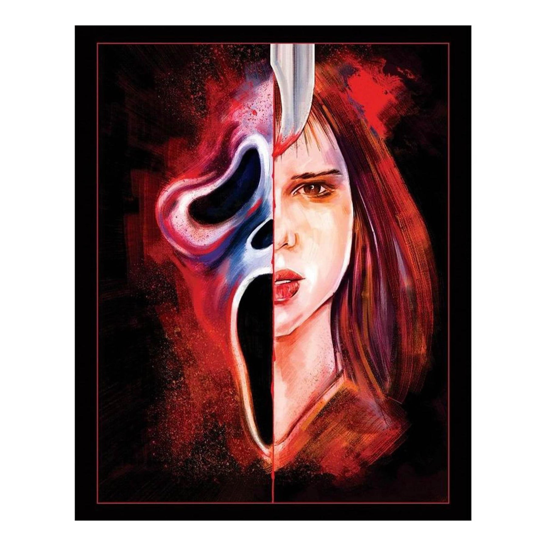 Scream 8x10 by Matthew Therrien Art Print