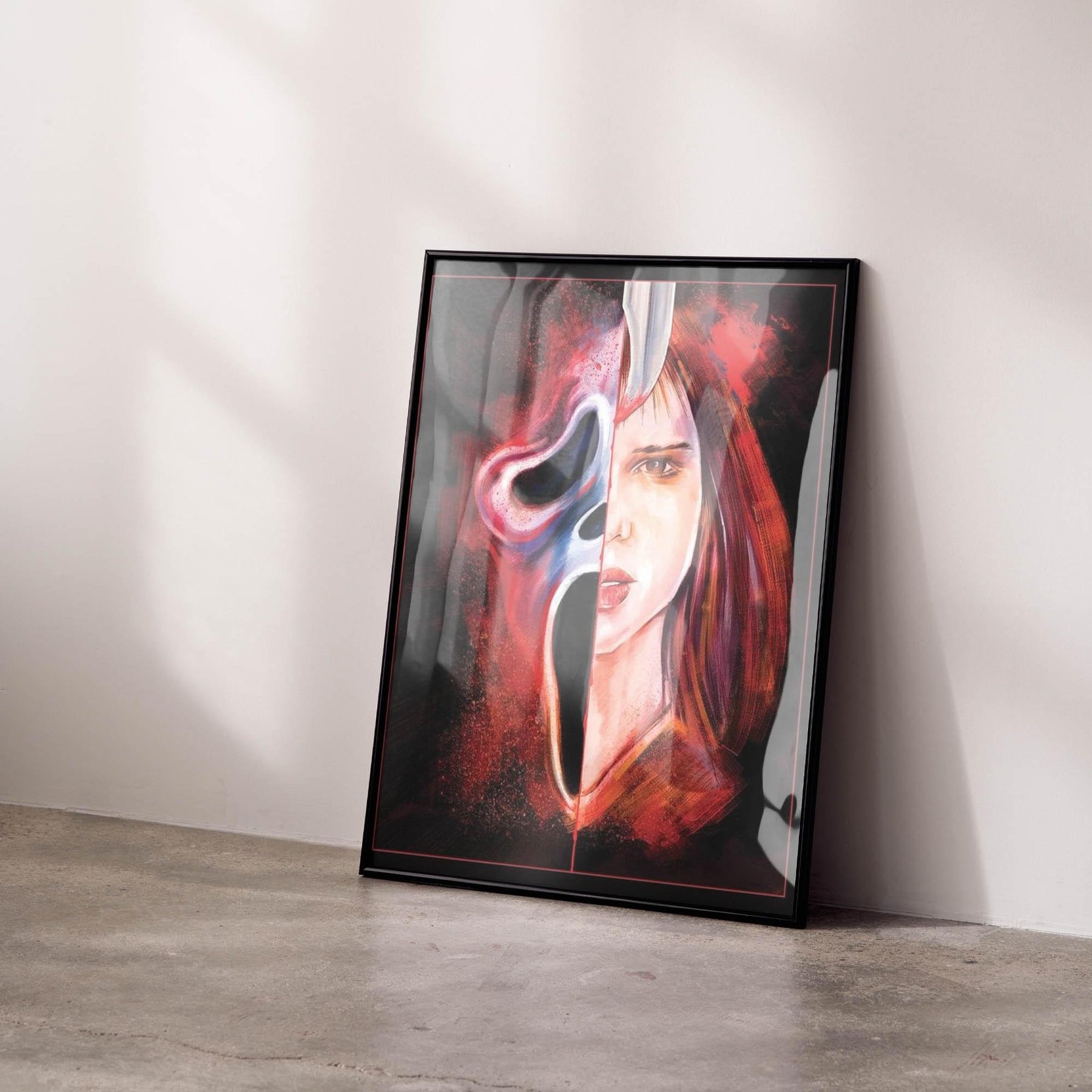 Scream 8x10 by Matthew Therrien Art Print