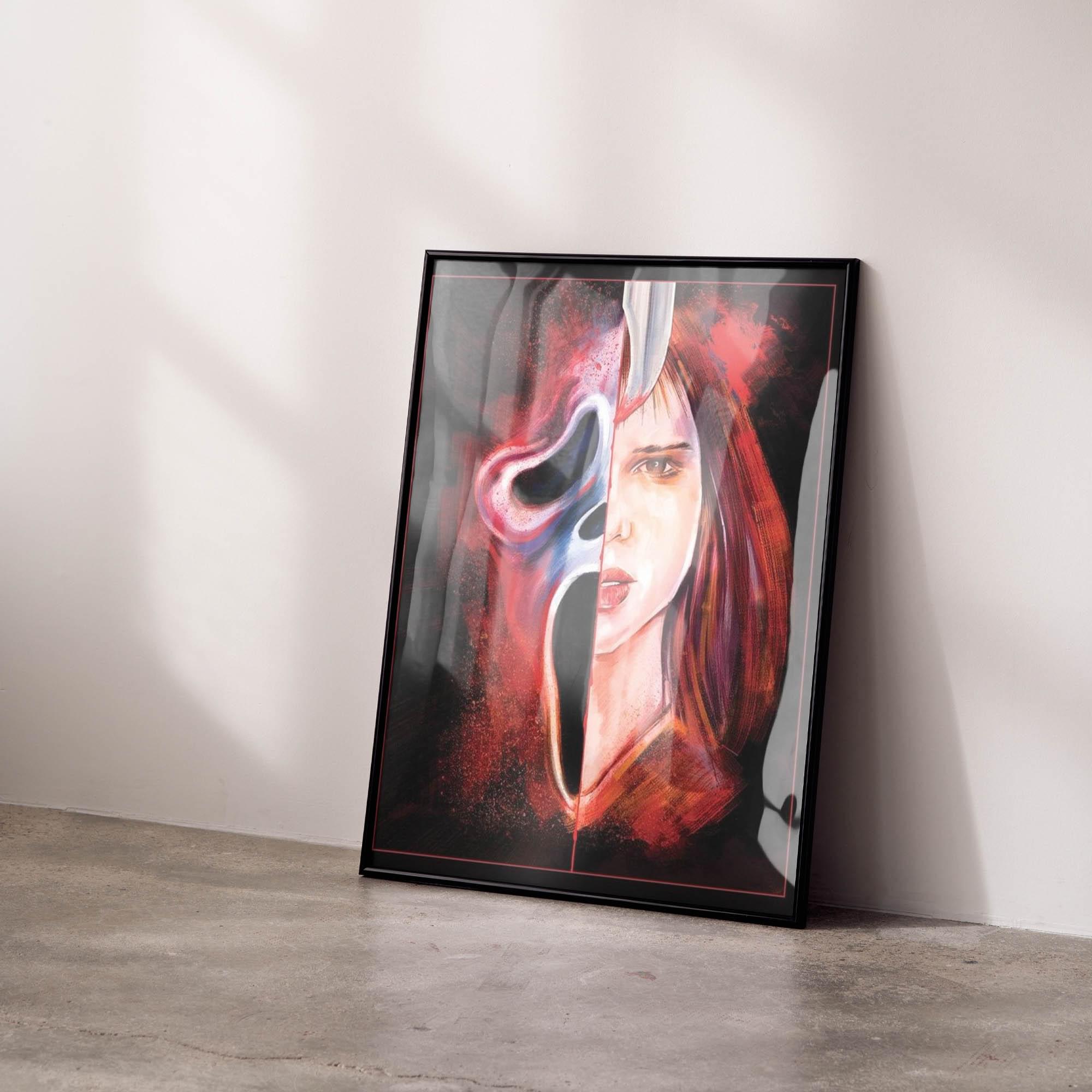 Scream 8x10 by Matthew Therrien Art Print