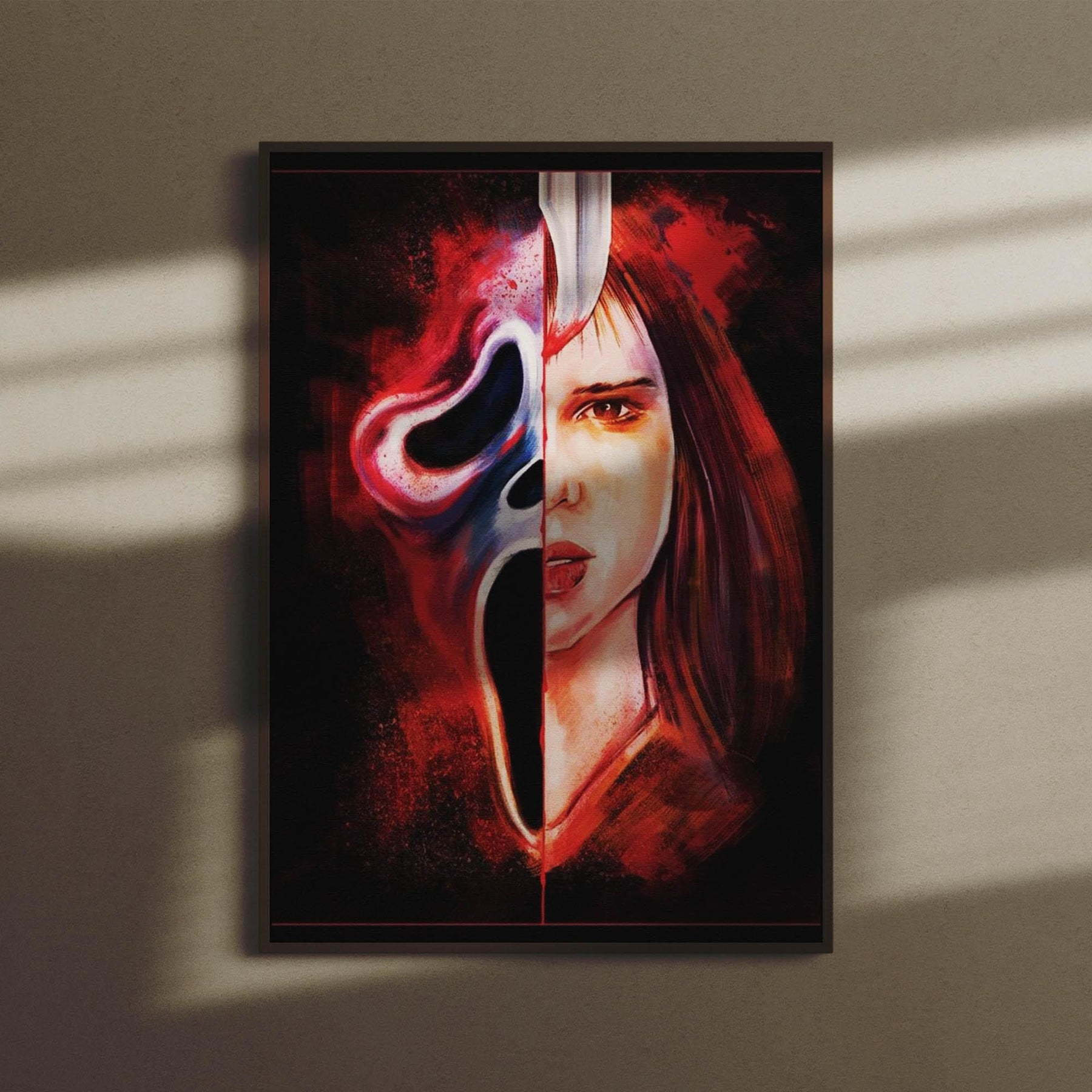 Scream 8x10 by Matthew Therrien Art Print